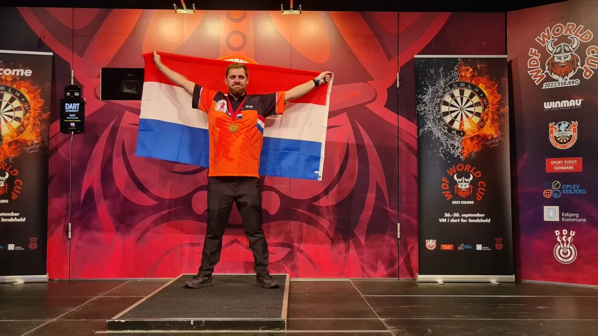 berryvanpeer wereldkampioen wdf world cup