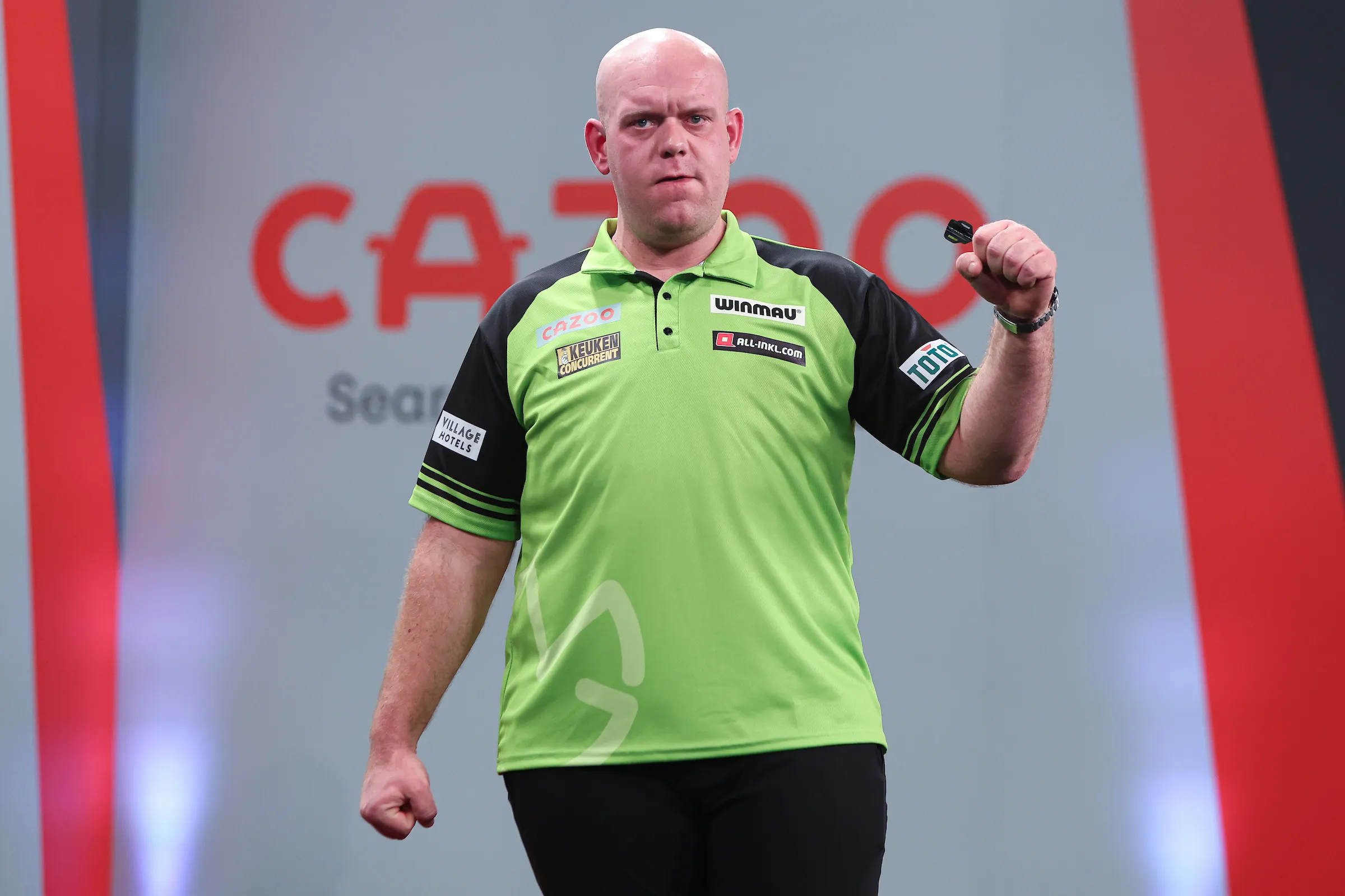 Zaterdagmiddag Players Championship Finals: Van Gerwen noteert hoogste gemiddelde ooit, 3 Belgen naar derde ronde
