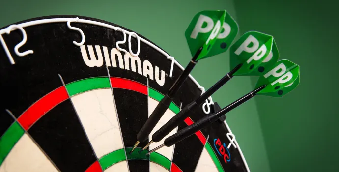 Het dartbord op het aanstaande PDC WK 2024 gaat een groene triple 20 krijgen