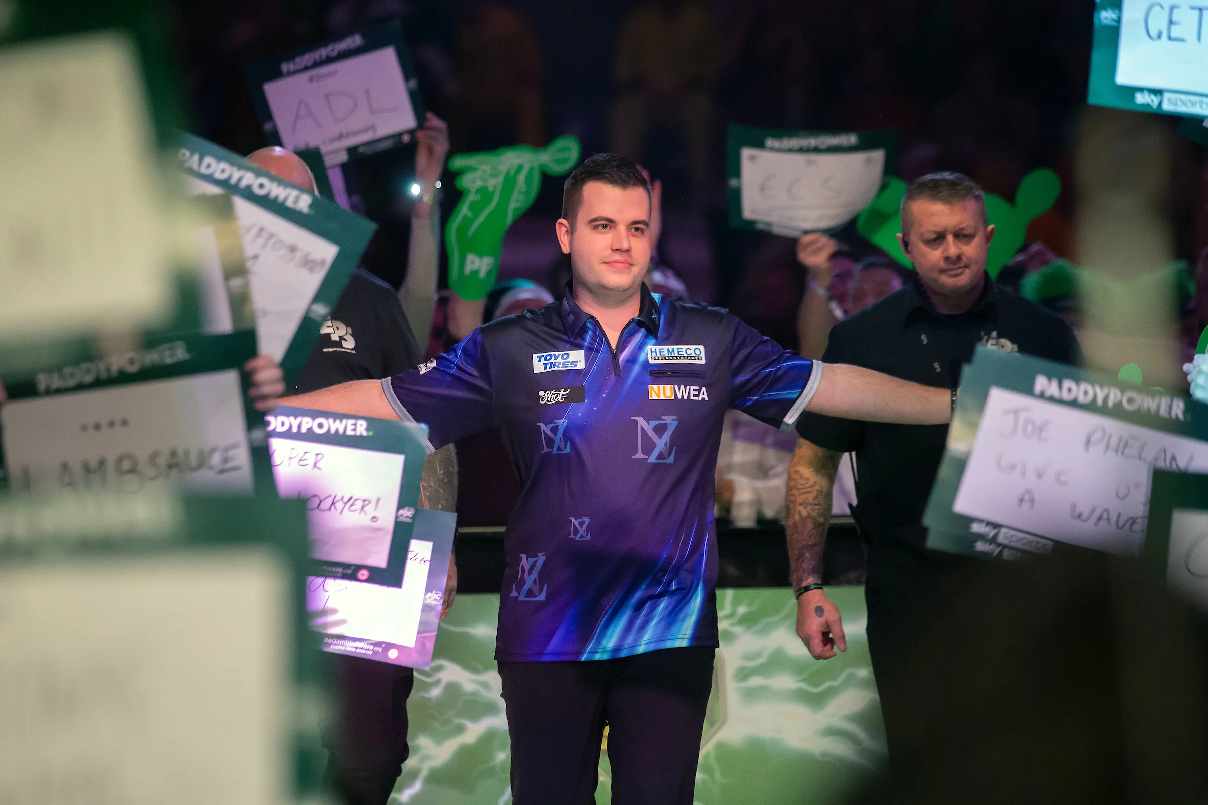 Van Duijvenbode en Zonneveld plaatsen zich voor European Darts Grand Prix