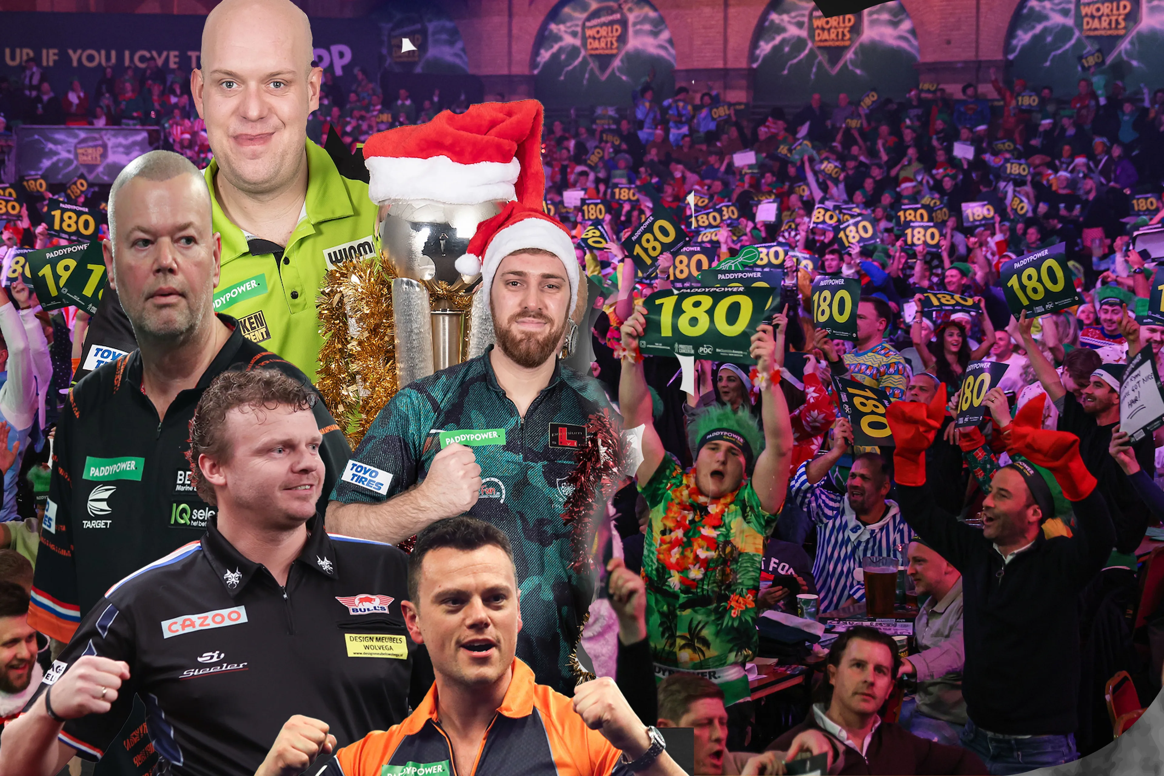 Welke Nederlanders zitten nog in het PDC WK en wanneer spelen ze na de kerstdagen?