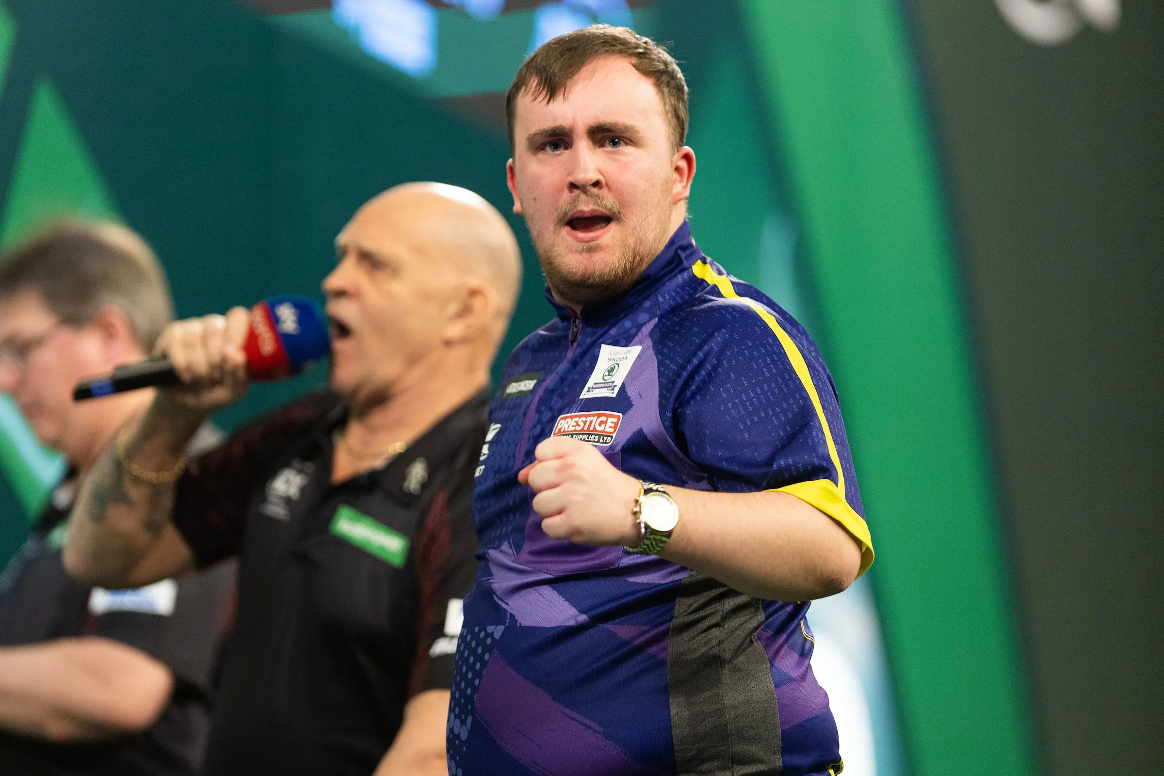 Littler, Humphries, Bunting en Cross winnen op zaterdagavond tijdens het Blåkläder Belgian Darts Open