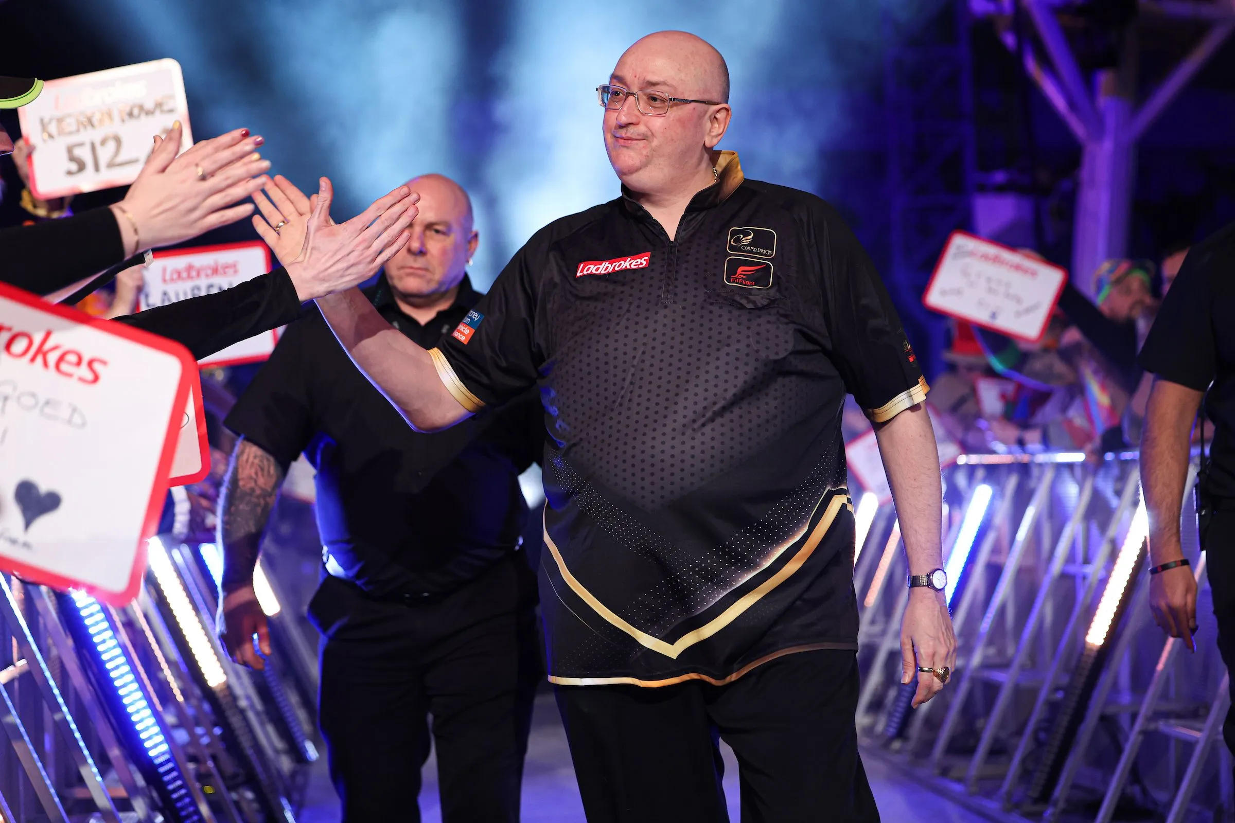 Gilding vervangt herstellende Aspinall tijdens World Series Finals