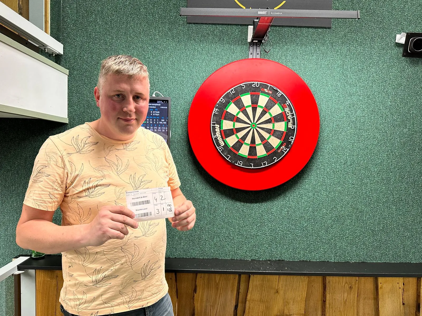 De 29e speelronde van de bakkerij brouwer competitie was een waar dartspektakel