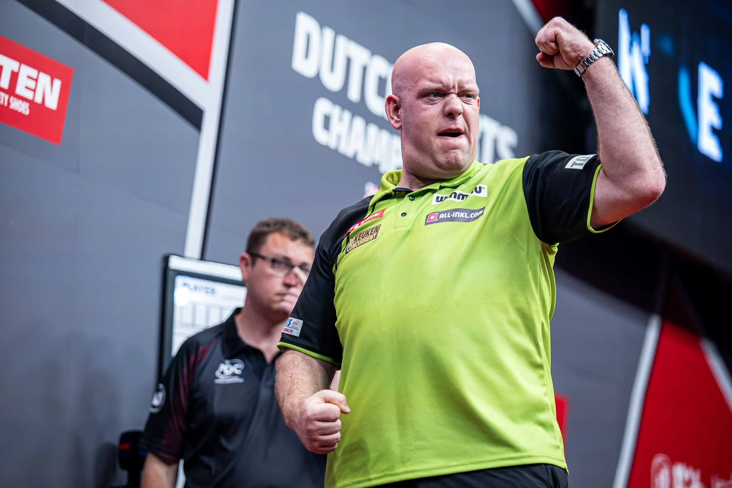 GDC L16: Van Gerwen bereikt kwartfinale, Noppert en Van Veen liggen eruit