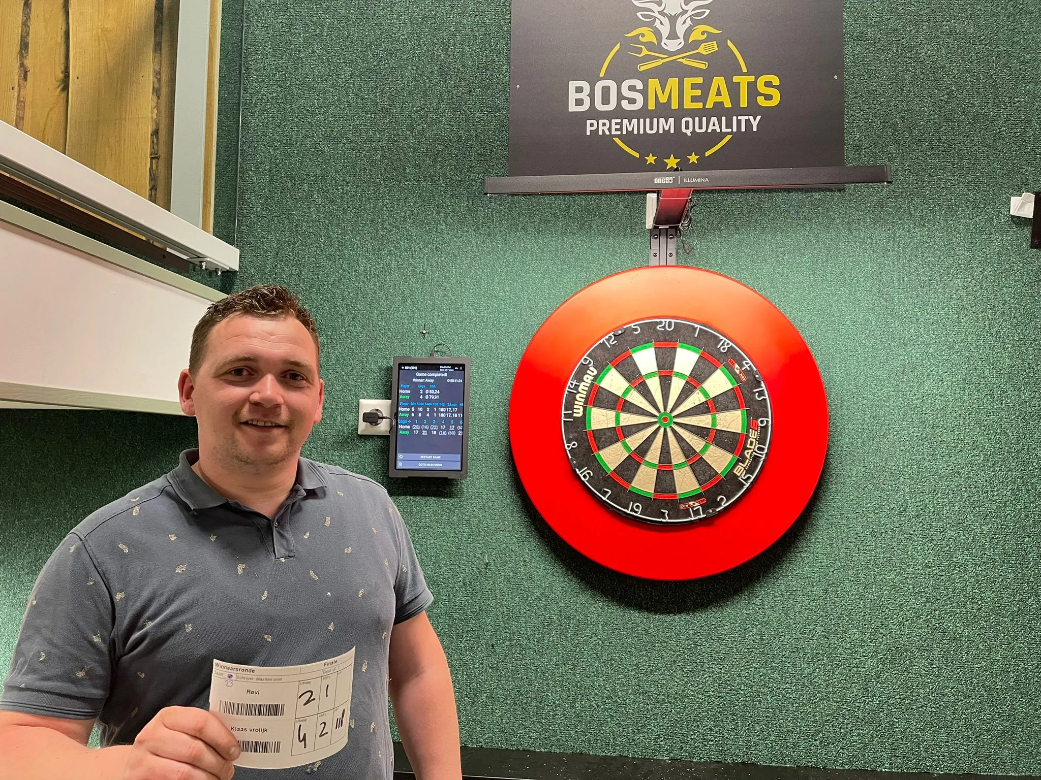 Klaas Vrolijk pakt winst op  Bakkerij Brouwer competitie, Revelino Dubois runner-up