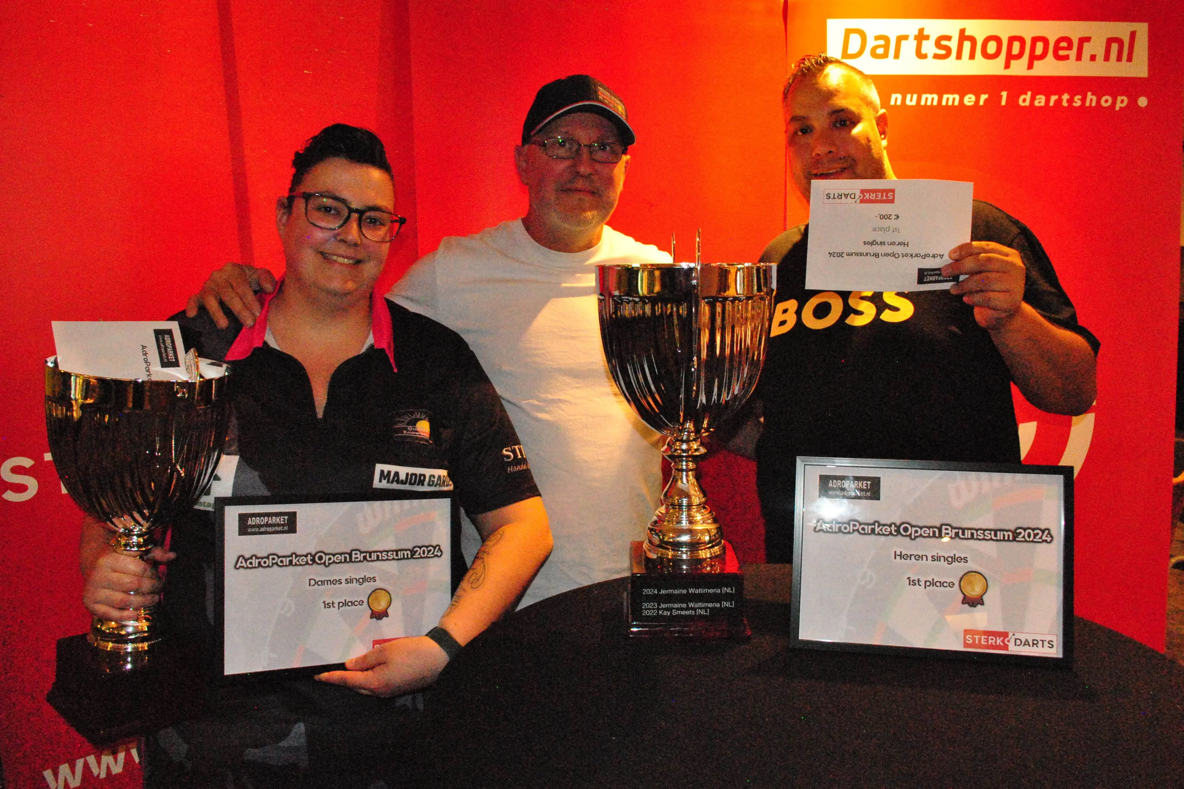 AdroParket Open Brunssum 2024 gewonnen door Jermaine Wattimena en Kelly Streef