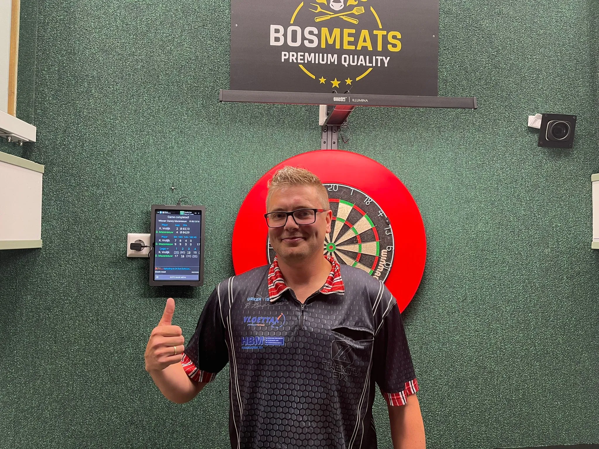 Dinsdag Dartcompetitie op Urk: Spannende Avond Vol Actie, Danny Mazereeuw pakt winst