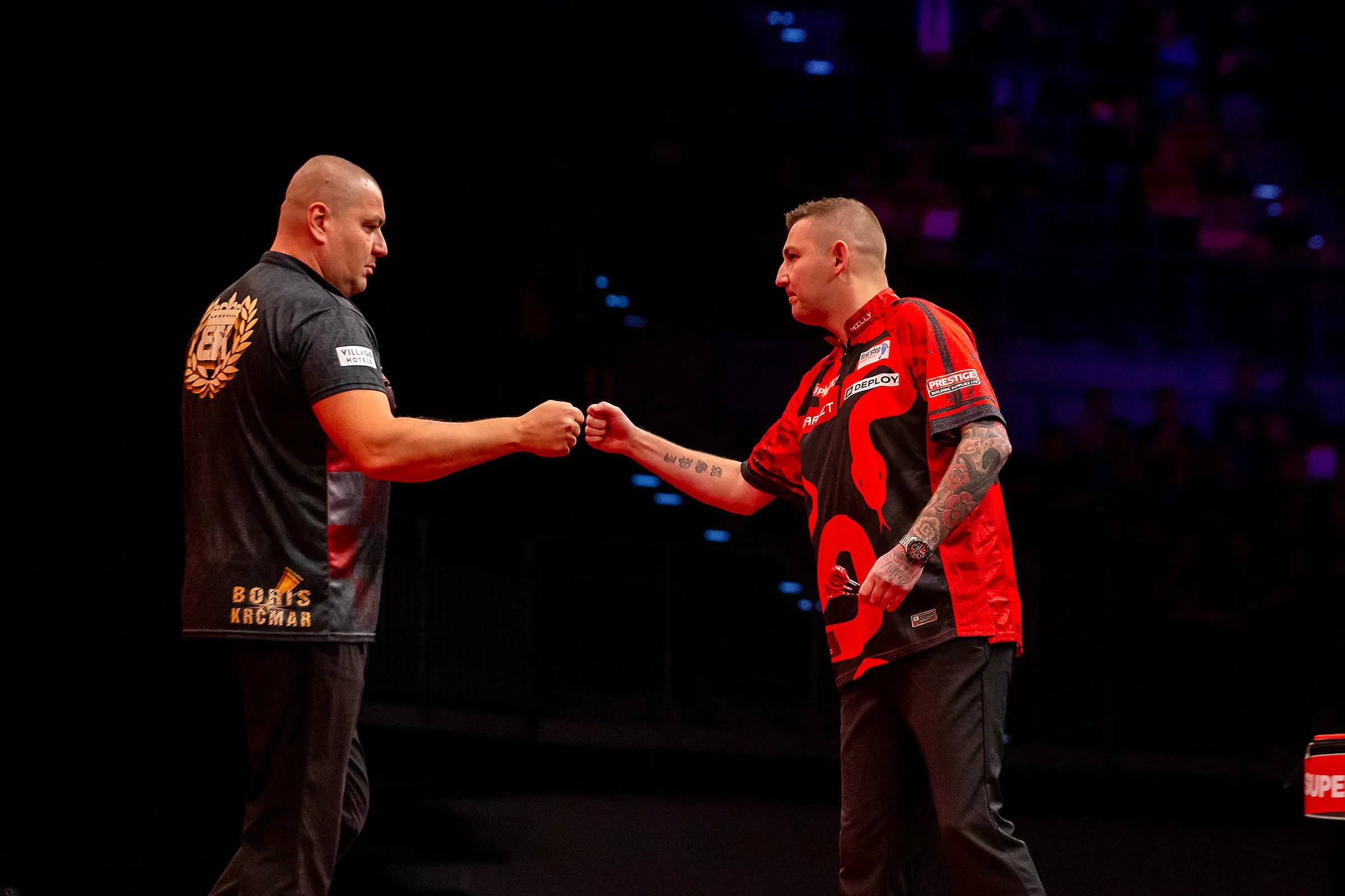 Krcmar Verrast, Smith, Cross en Wright Bereiken Kwartfinales op Poland Darts Masters