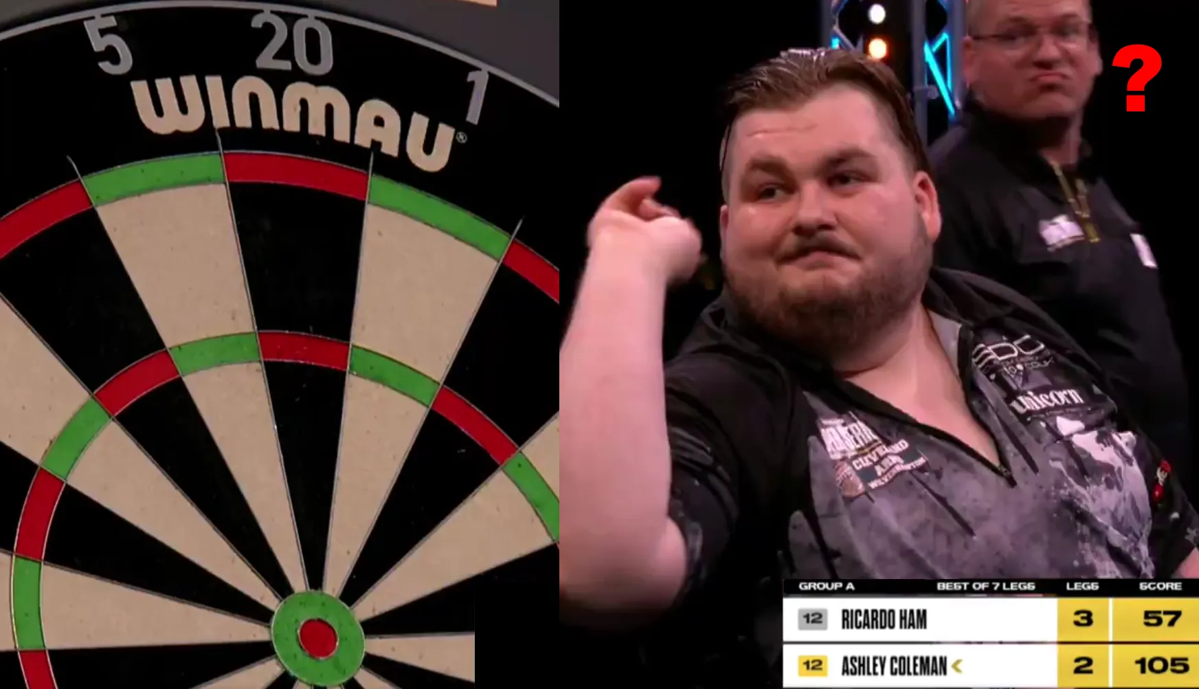 YouTuber gooit 105-finish op deze bizarre wijze tijdens duel op de Super Series