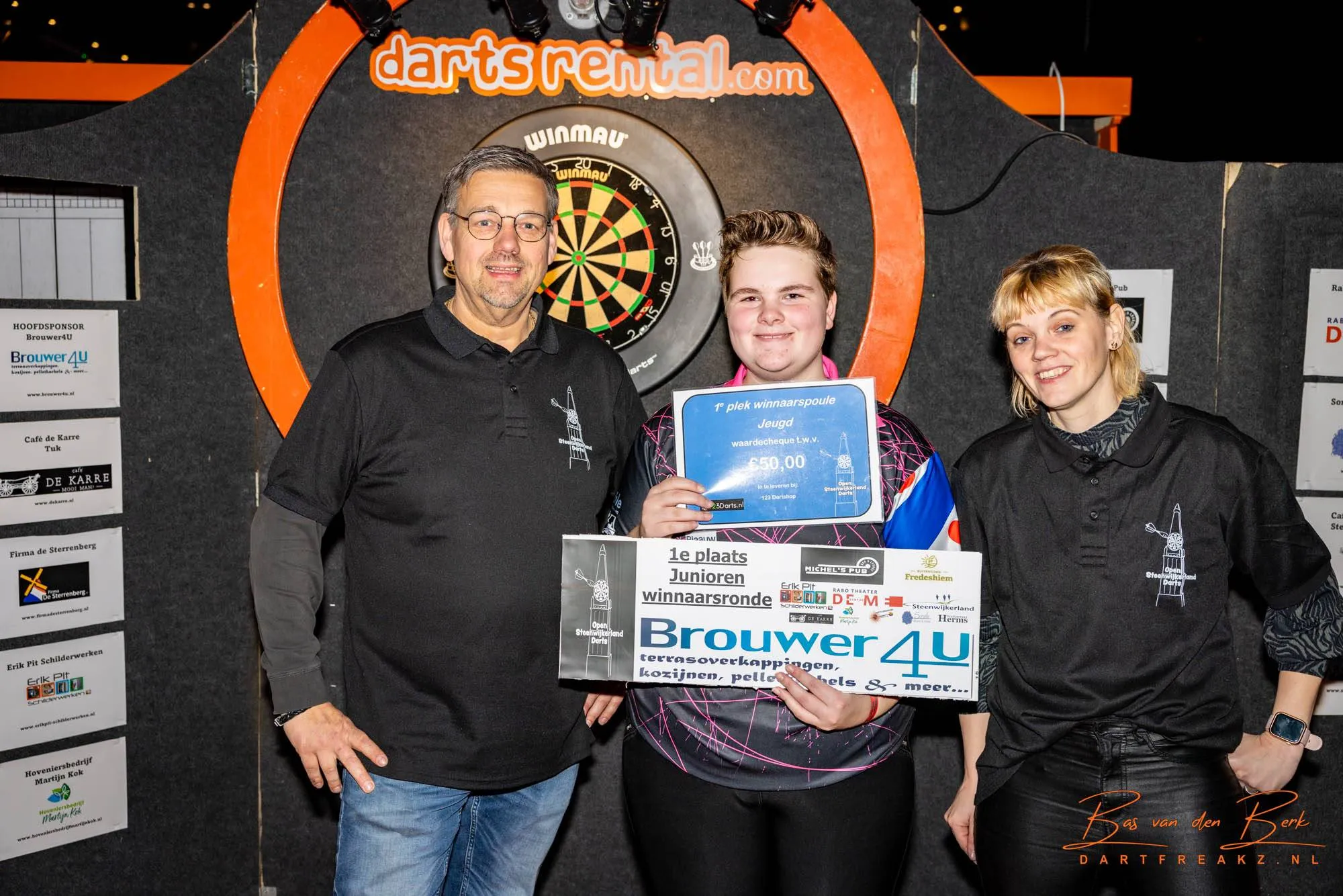 Fardau de Jong wint Open Steenwijkerland jeugdtitel, Jamie Dijkstra runner-up