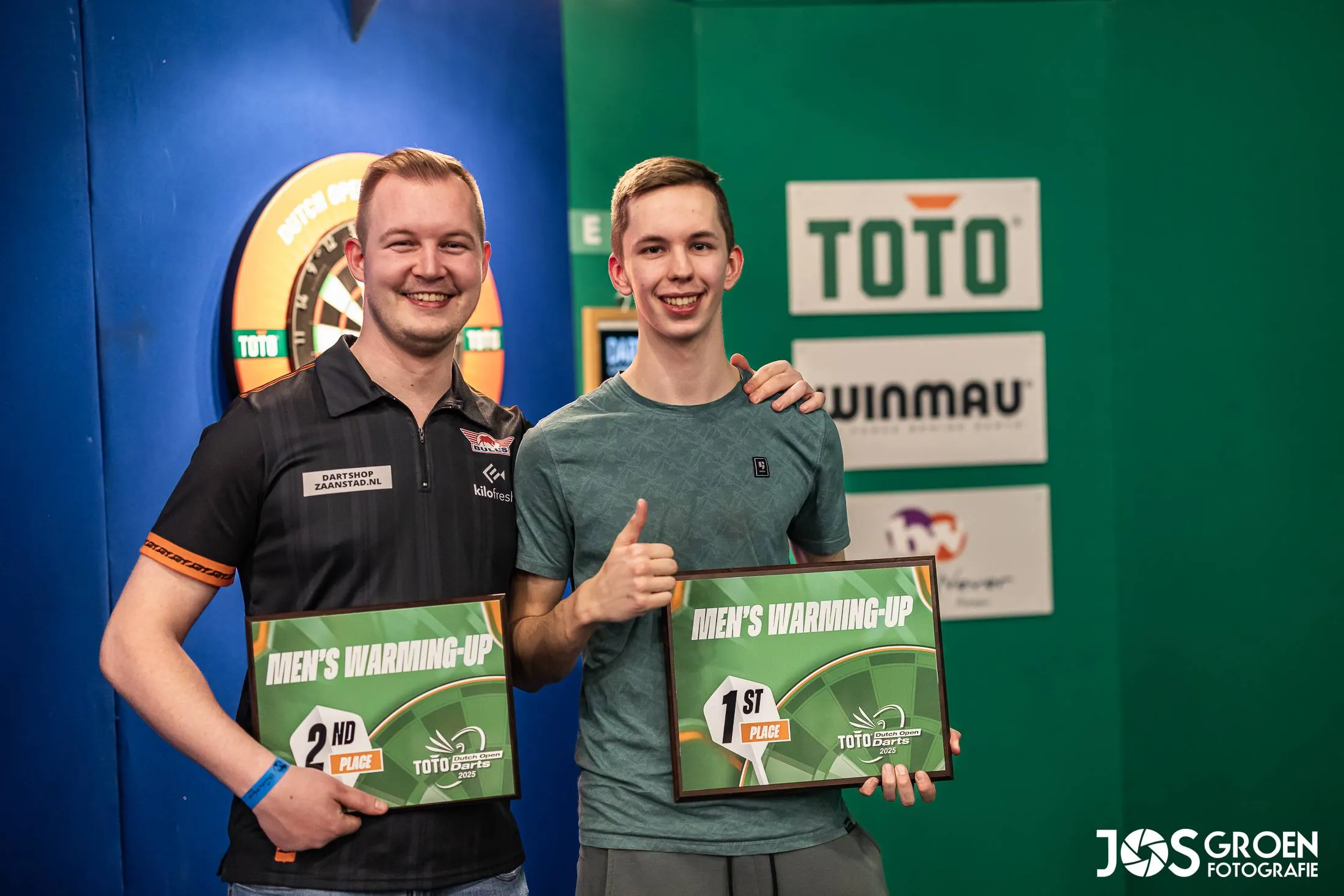 Jamai van den Herik wint Dutch Open opwarmtoernooi, Geert Nentjes is runner-up