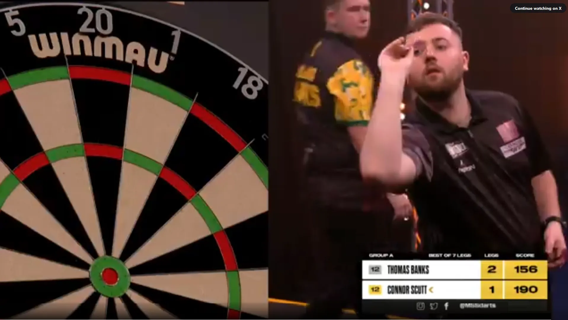 VIDEO: Connor Scutt haalt bizarre streek uit vanaf 190 zoals je niet kan bedenken