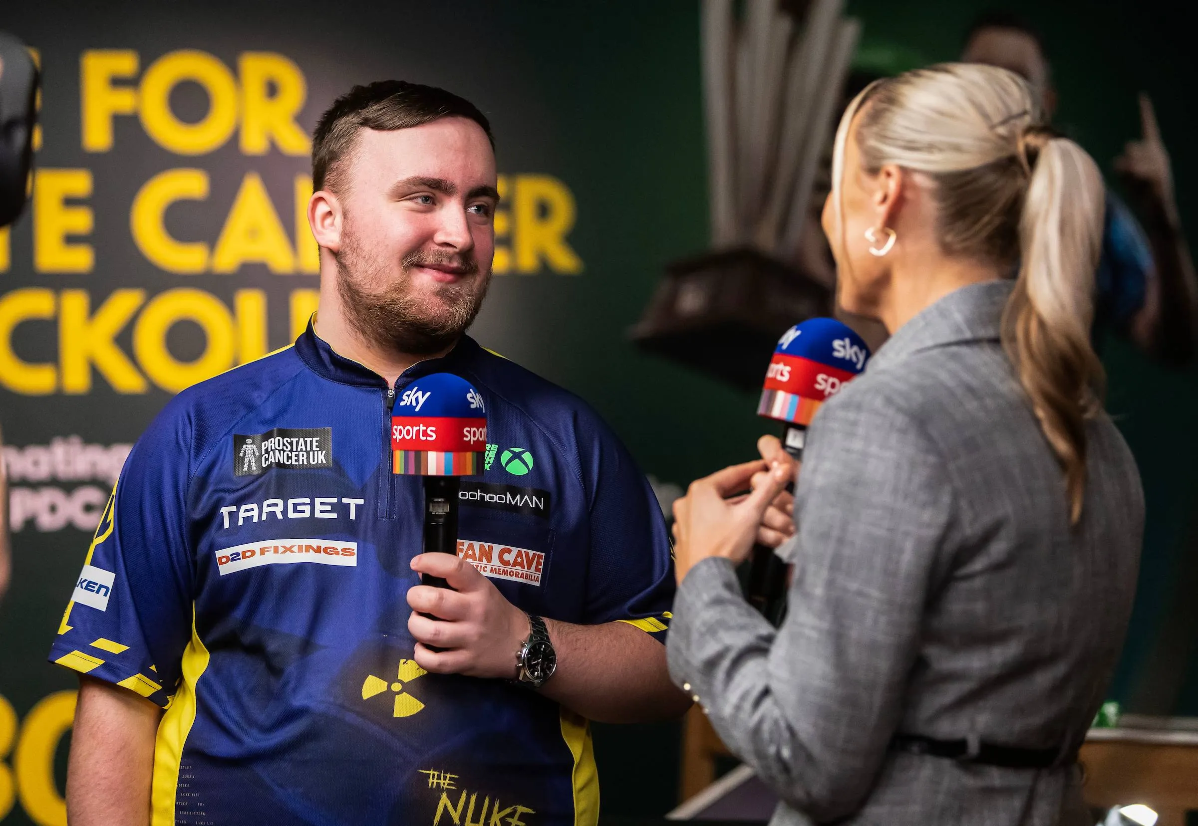 Luke Littler had zijn 9-darter en bijbehorende route eerder op de dag al aangekondigd