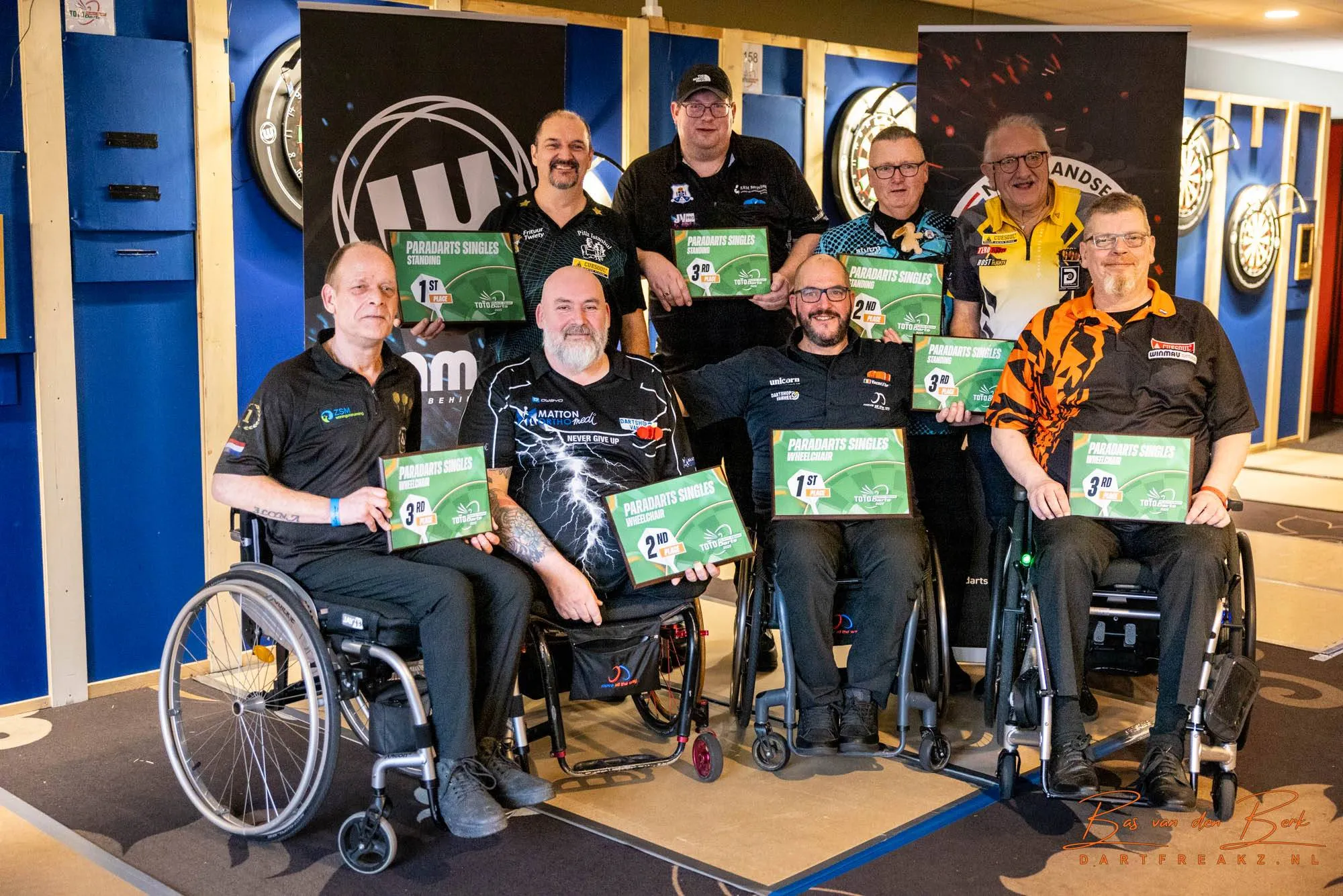 Kurt Vandekerckhove en Vincent D'Hondt pakken paradarter titels op Dutch Open 2025