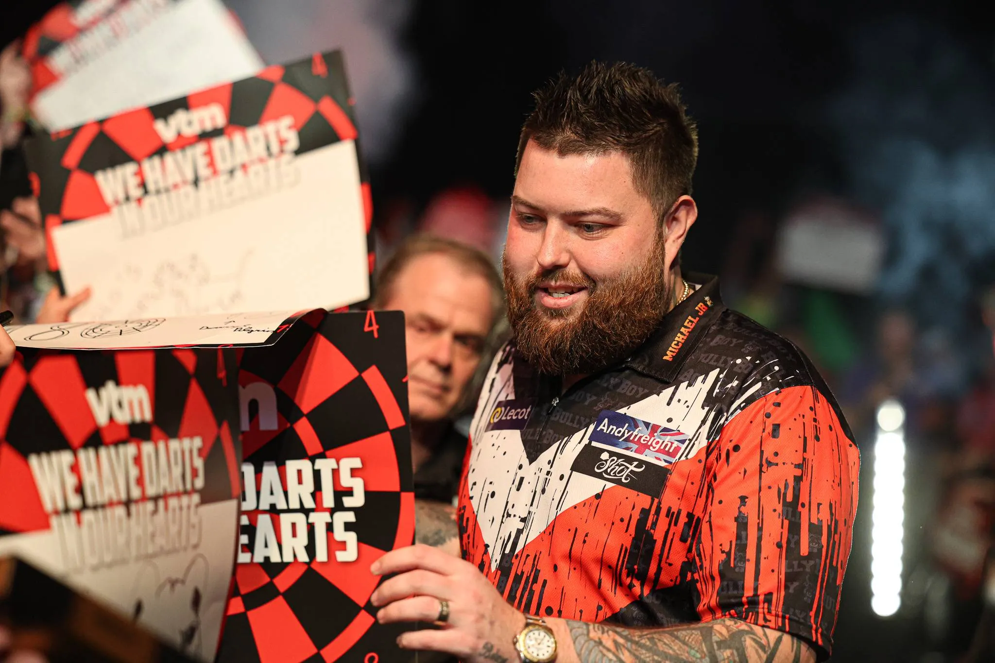 Laatste vier wedstrijden van de avondsessie - Lecot Belgian Darts Open 2025