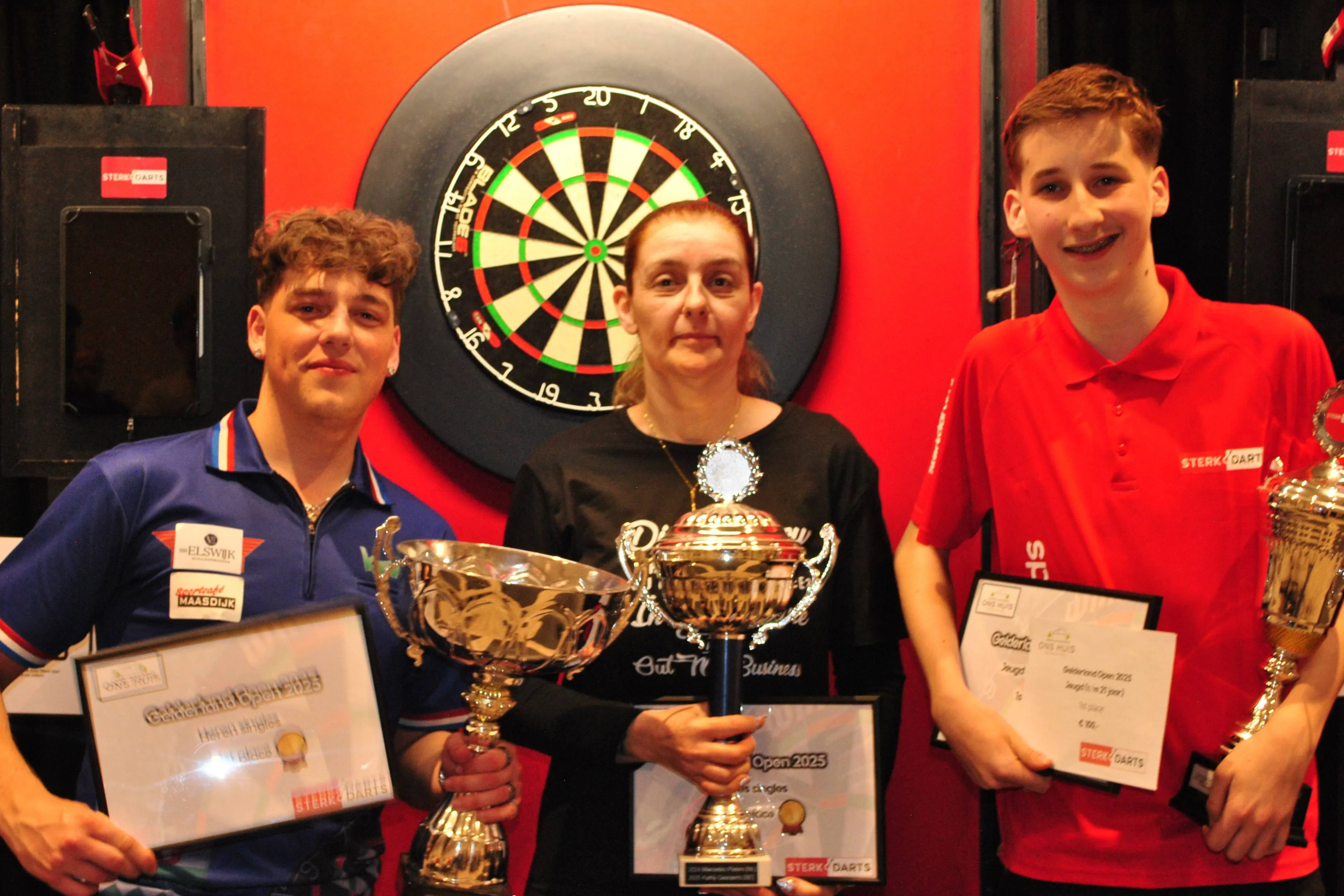 Gelderland Open 2025 gewonnen door Van Velzen, Geeraerts en Stassen