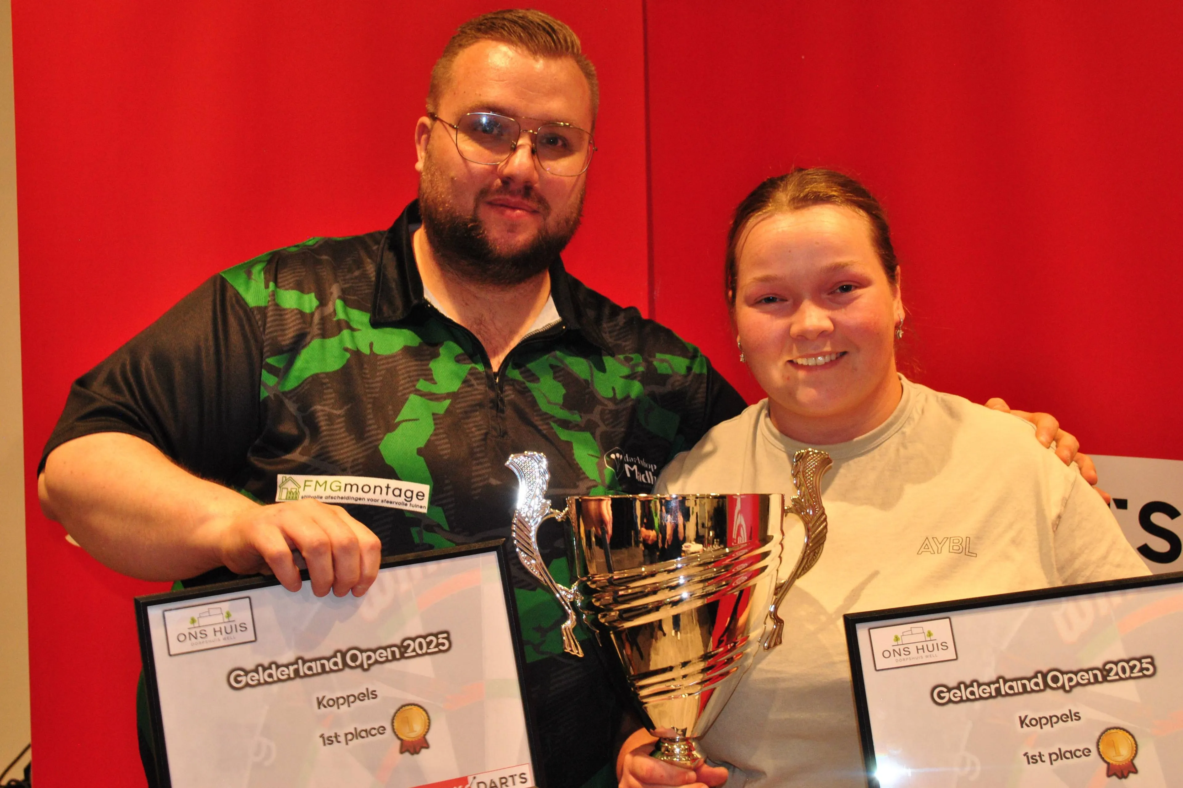 Koppeltitel Gelderland Open 2025 voor Ricardo Ulrich en Romy Vermeulen