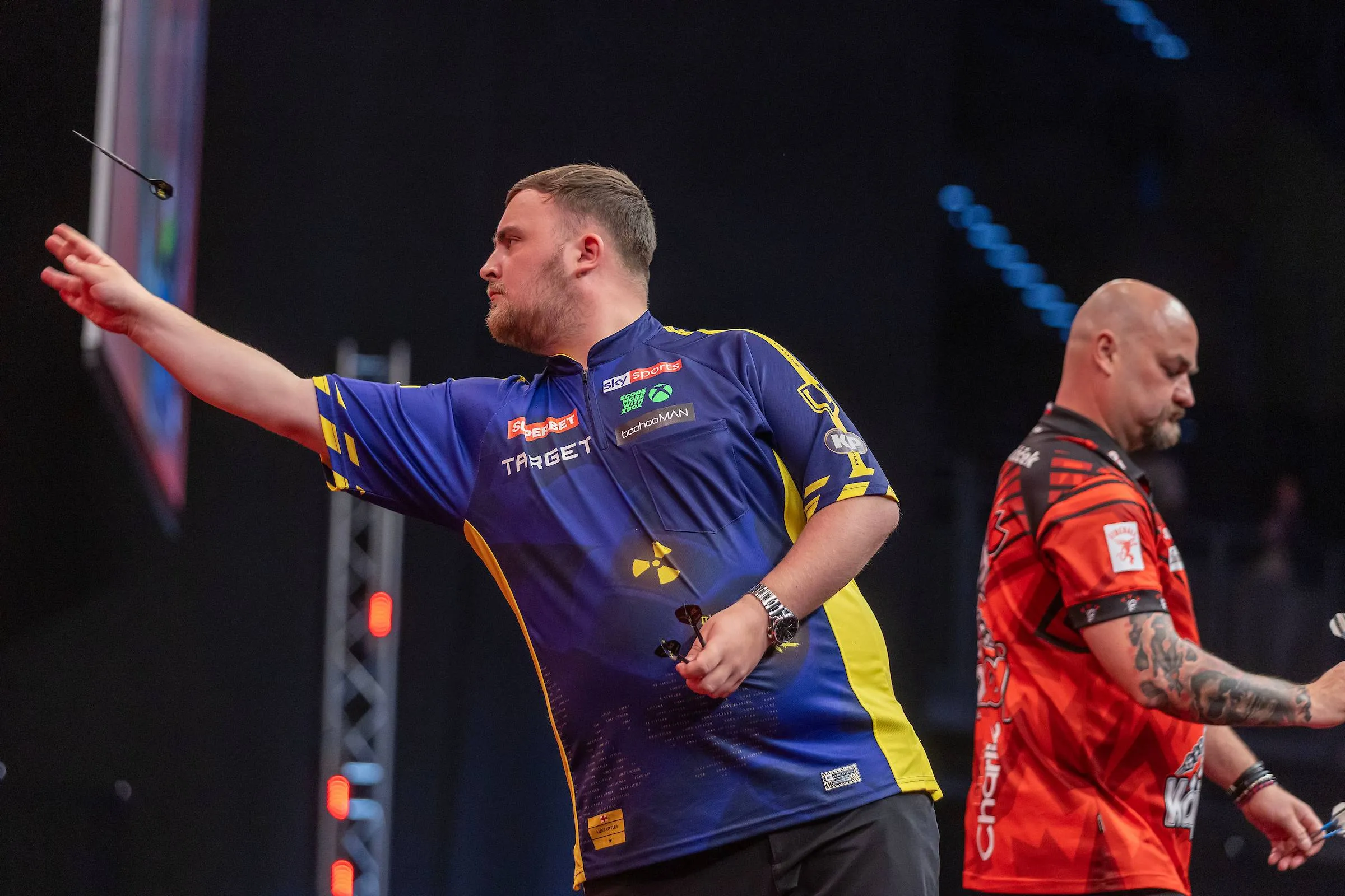Tweede helft eerste ronde Poland Darts Masters: Littler ontsnapt, Bunting door na strijd
