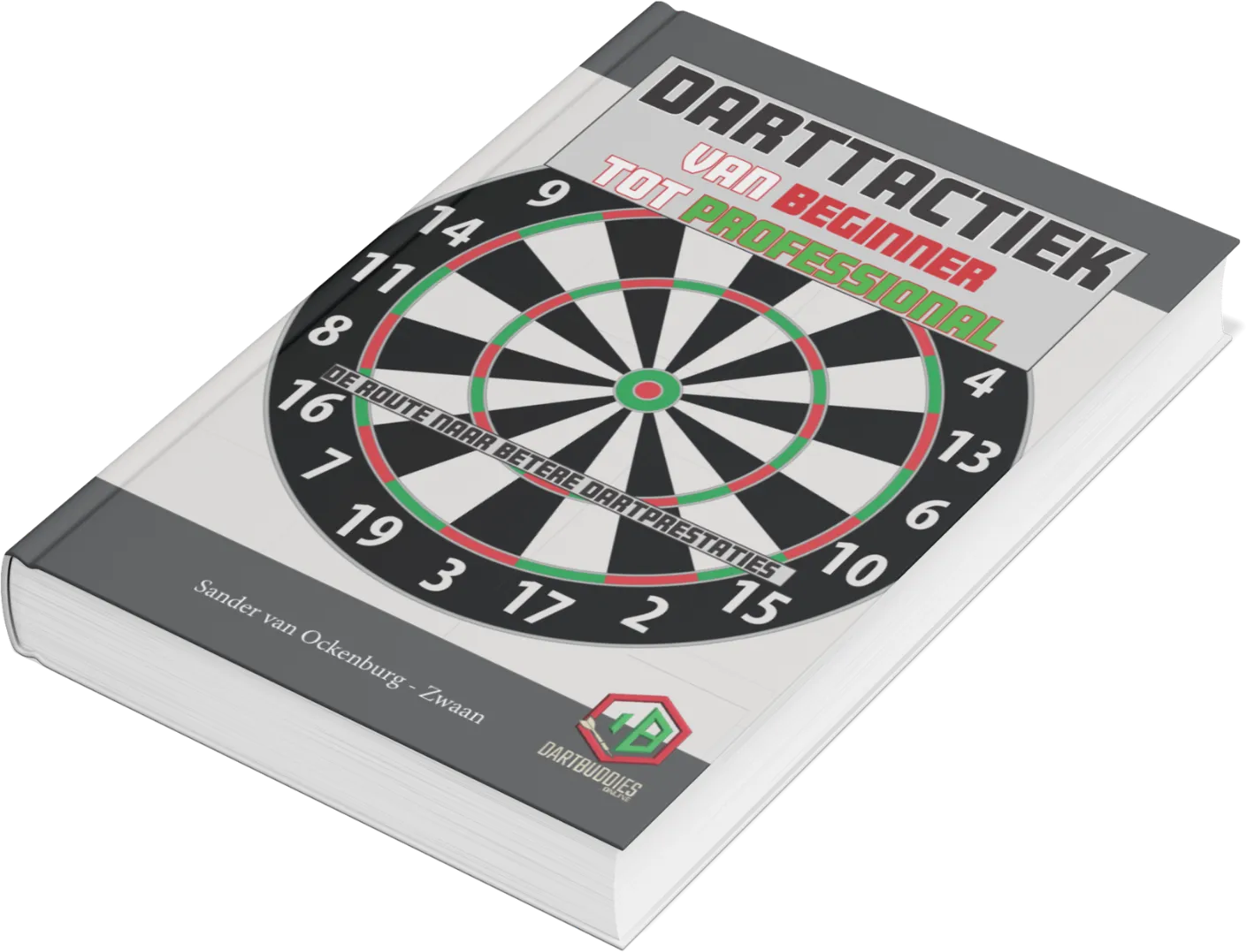 Amateur Darter Sander VOZ lanceert boek 'Darttactiek: van beginner tot professional'