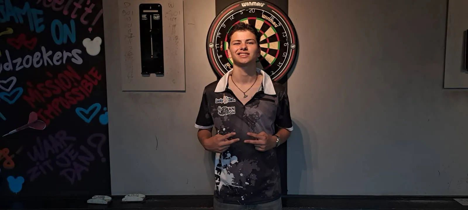 Ramses Hermus pakte eerste Lucky Darts titel na winst op Ryan Schipper in finale in Amsterdam
