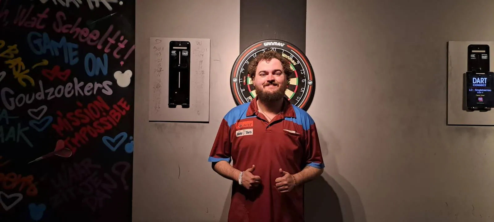 Luciano Tardio wint Lucky Darts toernooi in Amsterdam na winst op Gijs Blom in finale