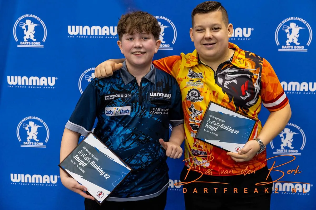 Tweede NDB-jeugdranking in Ede: Sneeboer grijpt juniorentitel, Vermeulen schittert bij de meisjes