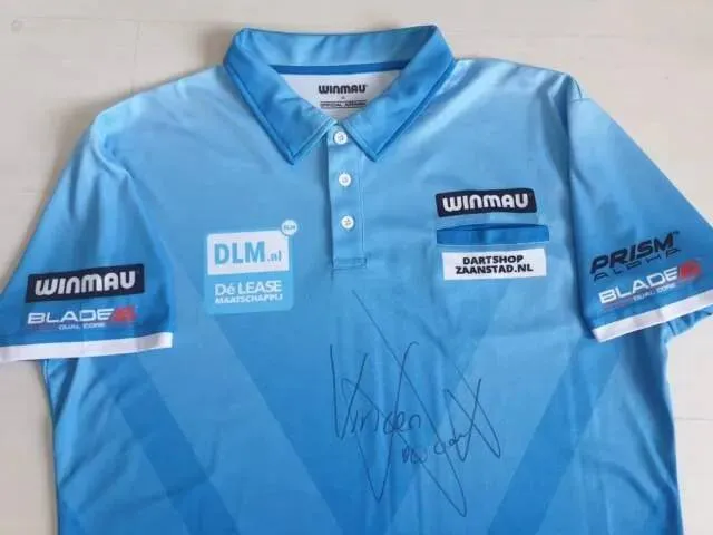 Bieden op gesigneerd shirt Vincent van der Voort kan nog maar 3 dagen
