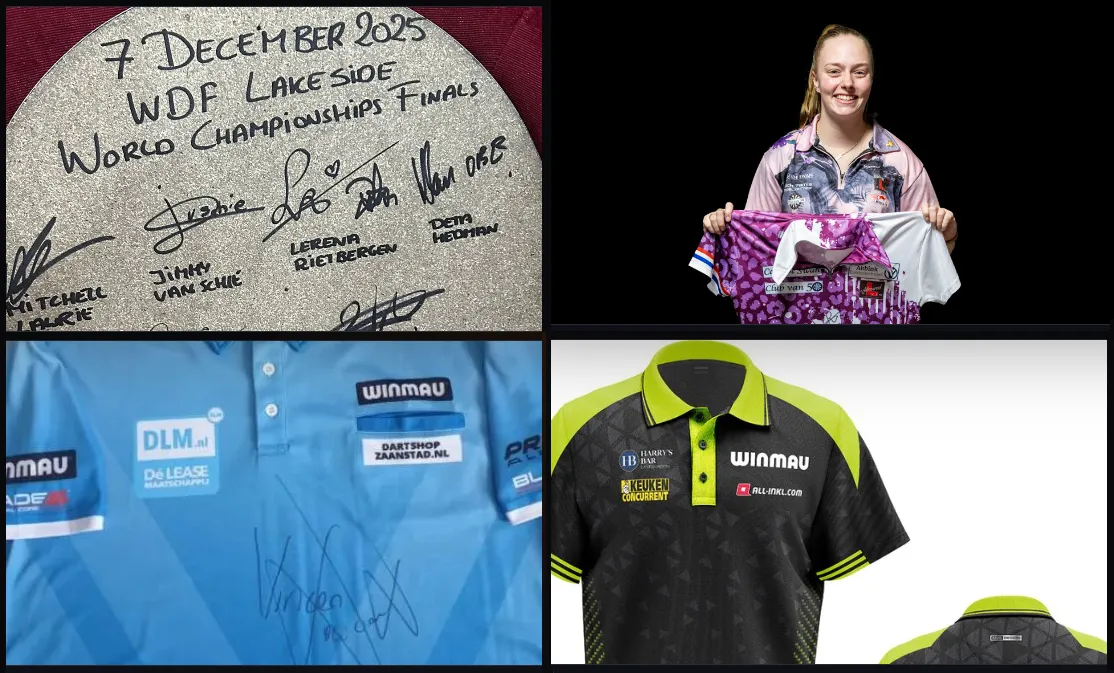 De WK veiling is terug met mooie unieke items waarbij opbrengst naar KiKa gaat