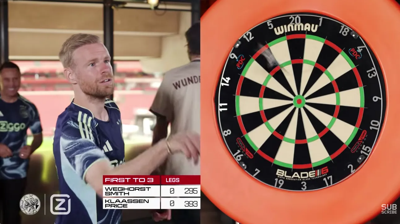 Davy Klaassen en Wout Weghorst gaan de strijd aan met Gerwyn Price en Ross Smith