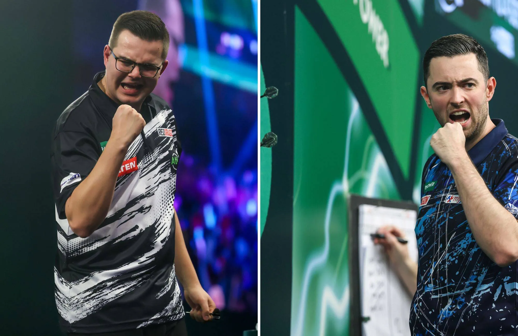 Gian van Veen Vs Luke Humphries