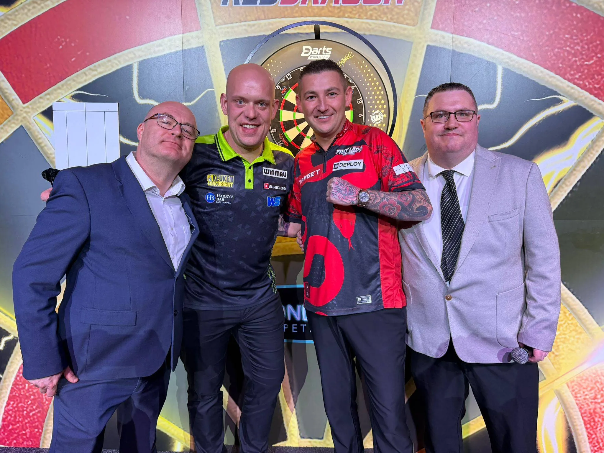 Nathan Aspinall has won the Davey Dodds Memorial Trophy, as a 3-1 win against Michael van Gerwen clinched the Newcastle Masters at The Fed.