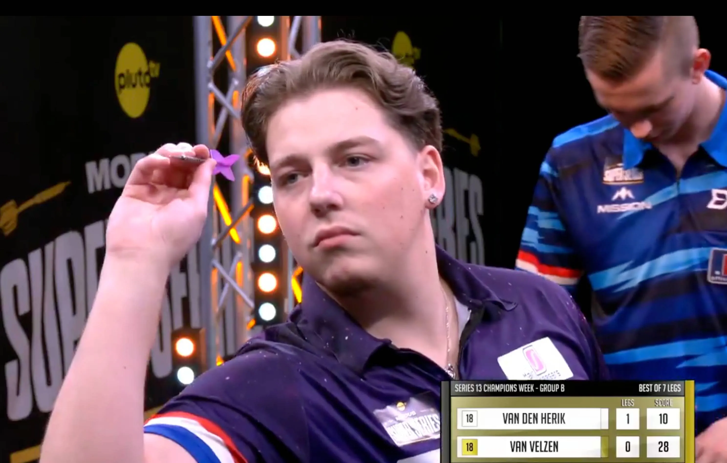 Jamai Van Den Herik en Keanu Van Velzen