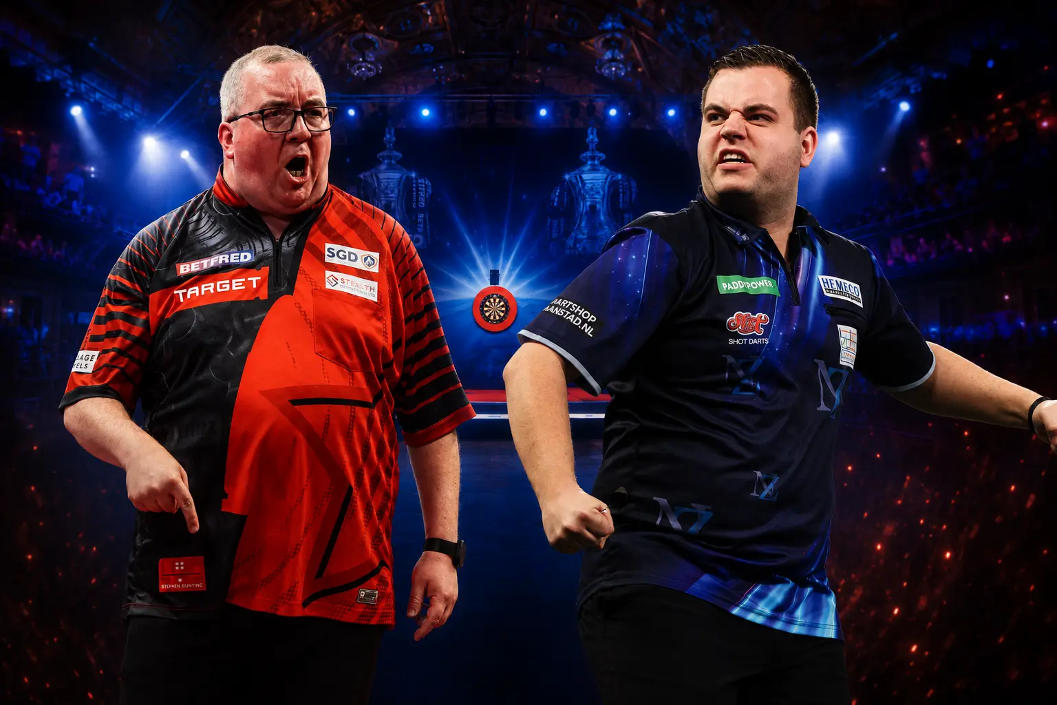 Zonneveld v Bunting World Matchplay 2026