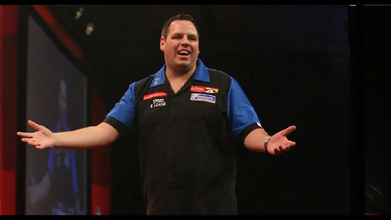 THROWBACK VIDEO: Lewis hits first nine-dart finish in PDC World Darts Championship Final against Anderson