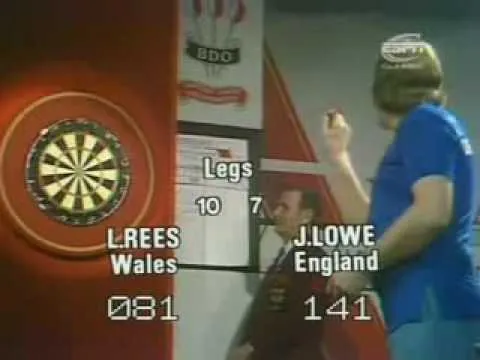 THROWBACK VIDEO: First BDO World Darts Championship final between Leighton Rees and John Lowe