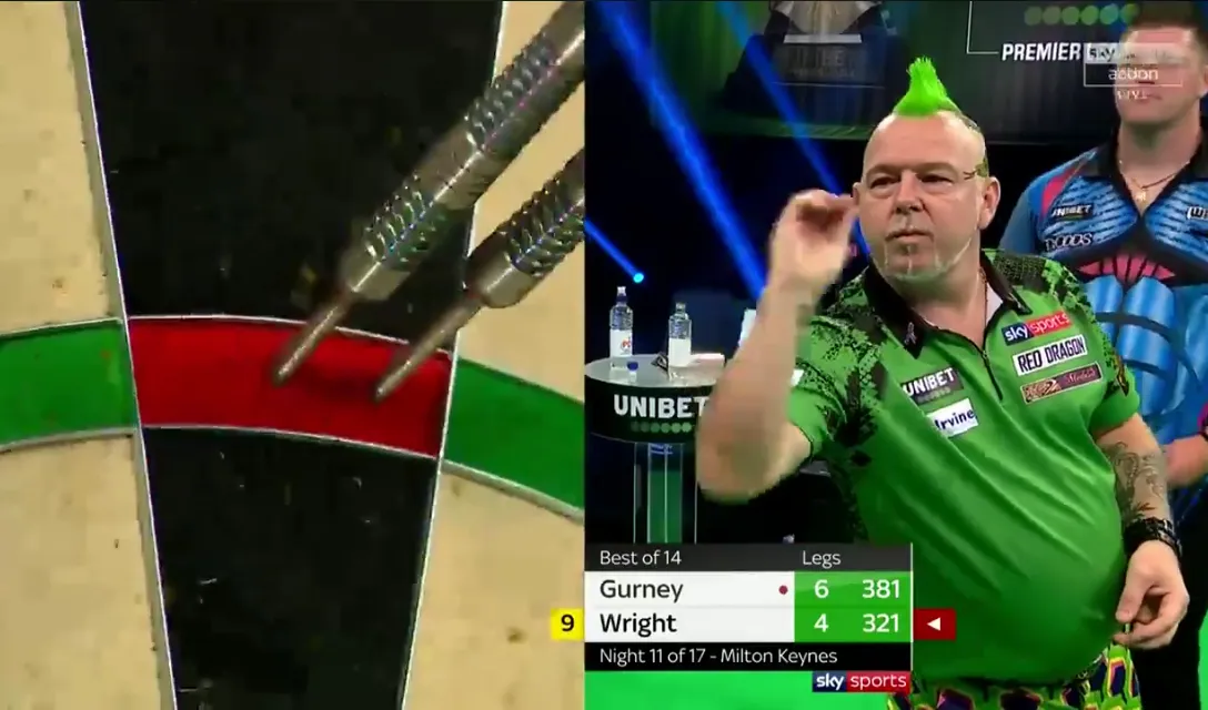 THROWBACK VIDEO: Wright hits his first TV nine-darter during 2020 Premier League Darts