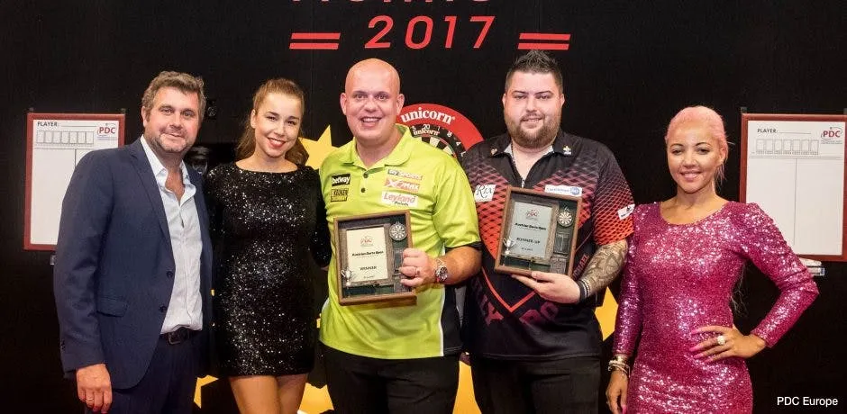 ON THIS DAY IN… 2017: Van Gerwen wins Austrian Darts Open after wonderful final against Smith
