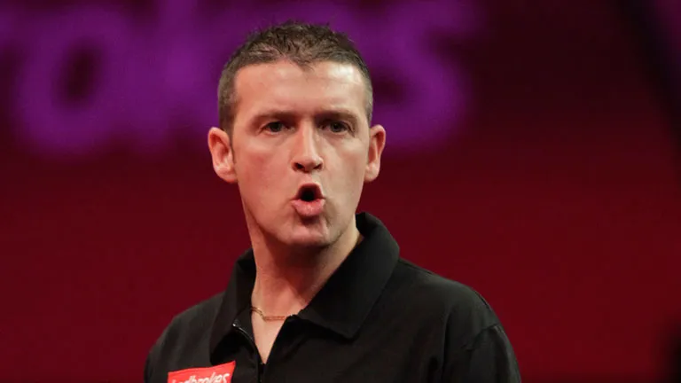 FORGOTTEN DARTERS: Colin Osborne: former major finalist who has been trying fruitlessly for several years to regain his Tour Card