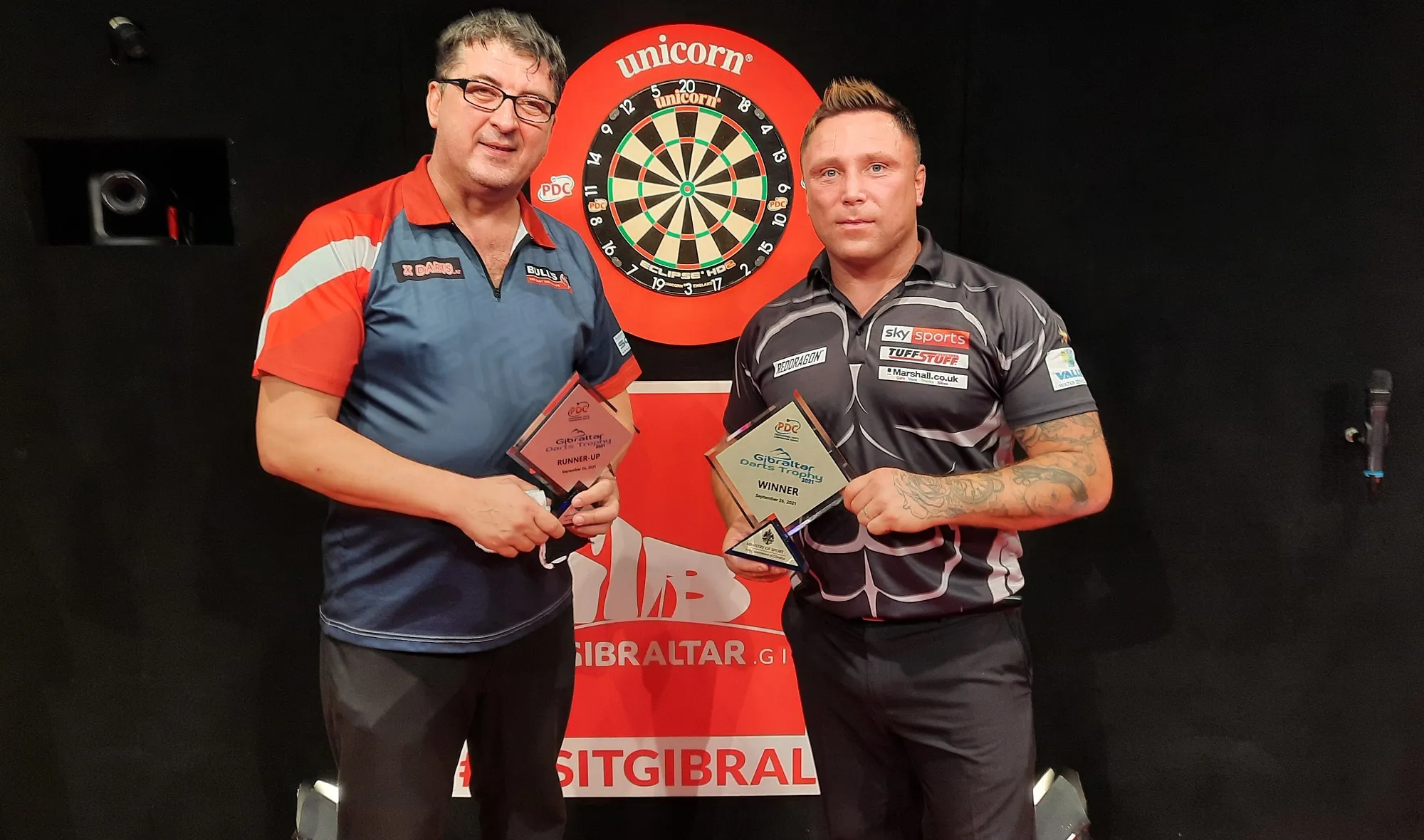 VIDEO: Price faces Suljovic in Gibraltar Darts Trophy final