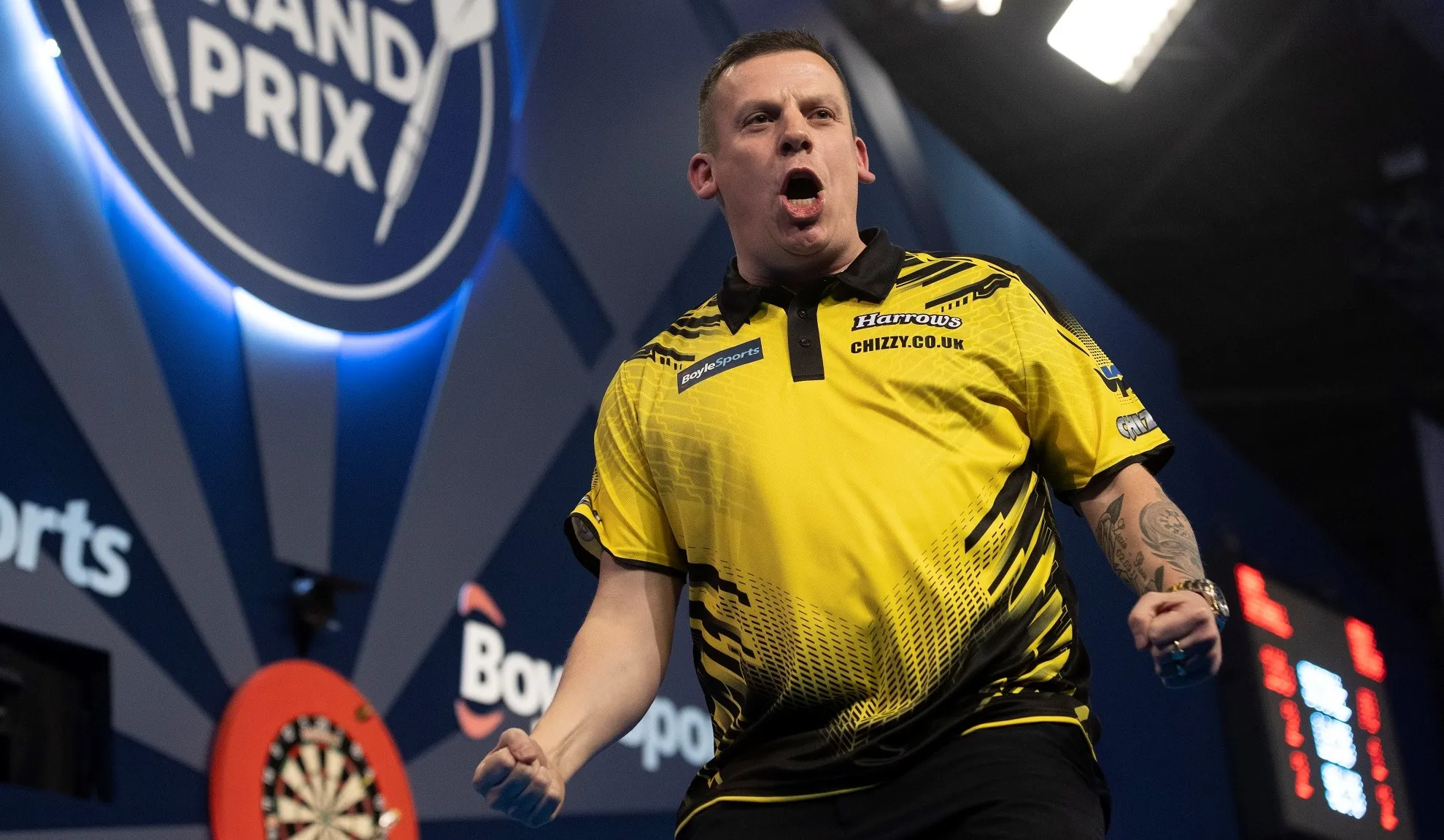 Chisnall discusses Price abuse after World Grand Prix defeat: "Give him respect, he's World Number One"