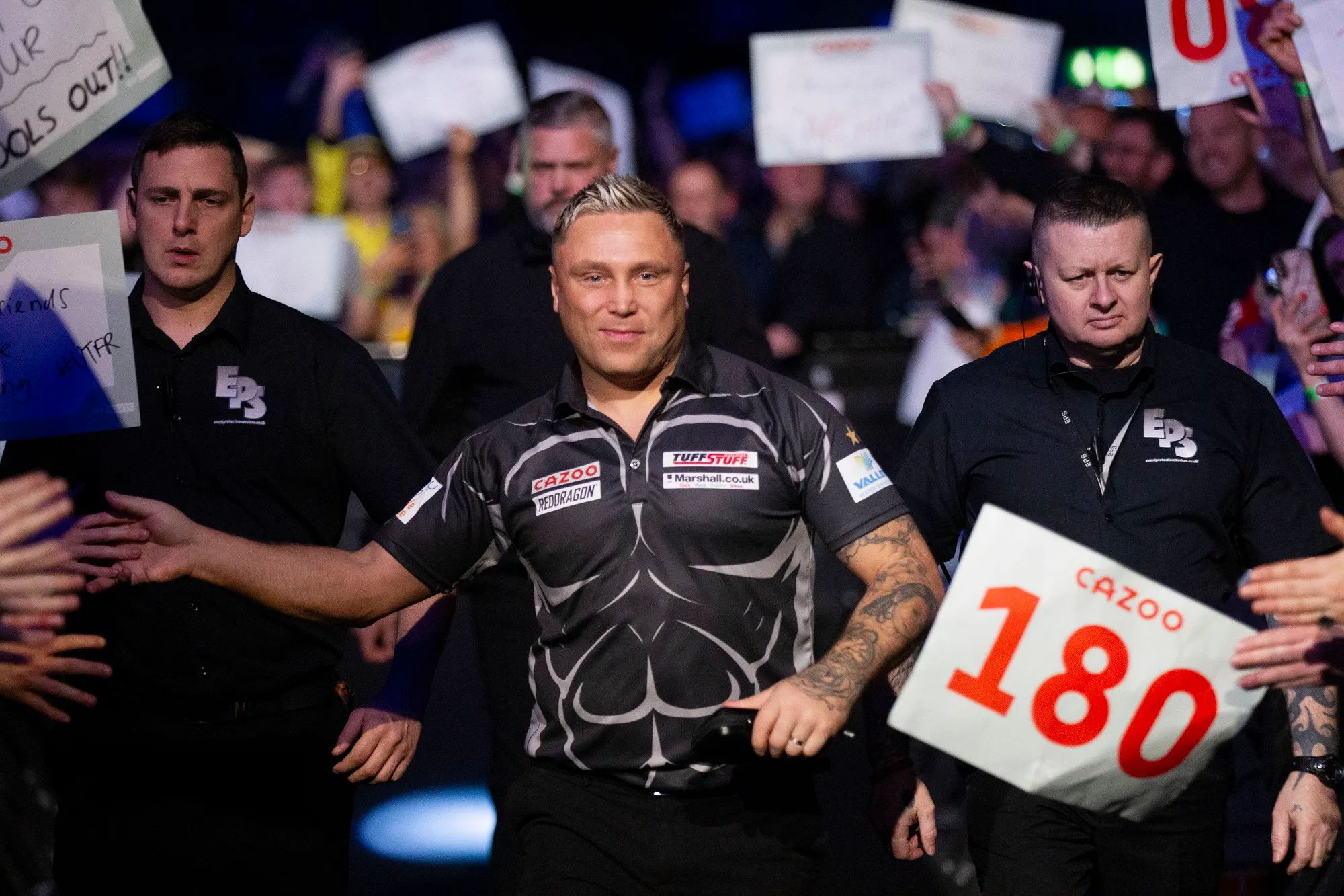 Price tops averages from Players Championship 4 ahead of Van den Bergh and Chisnall