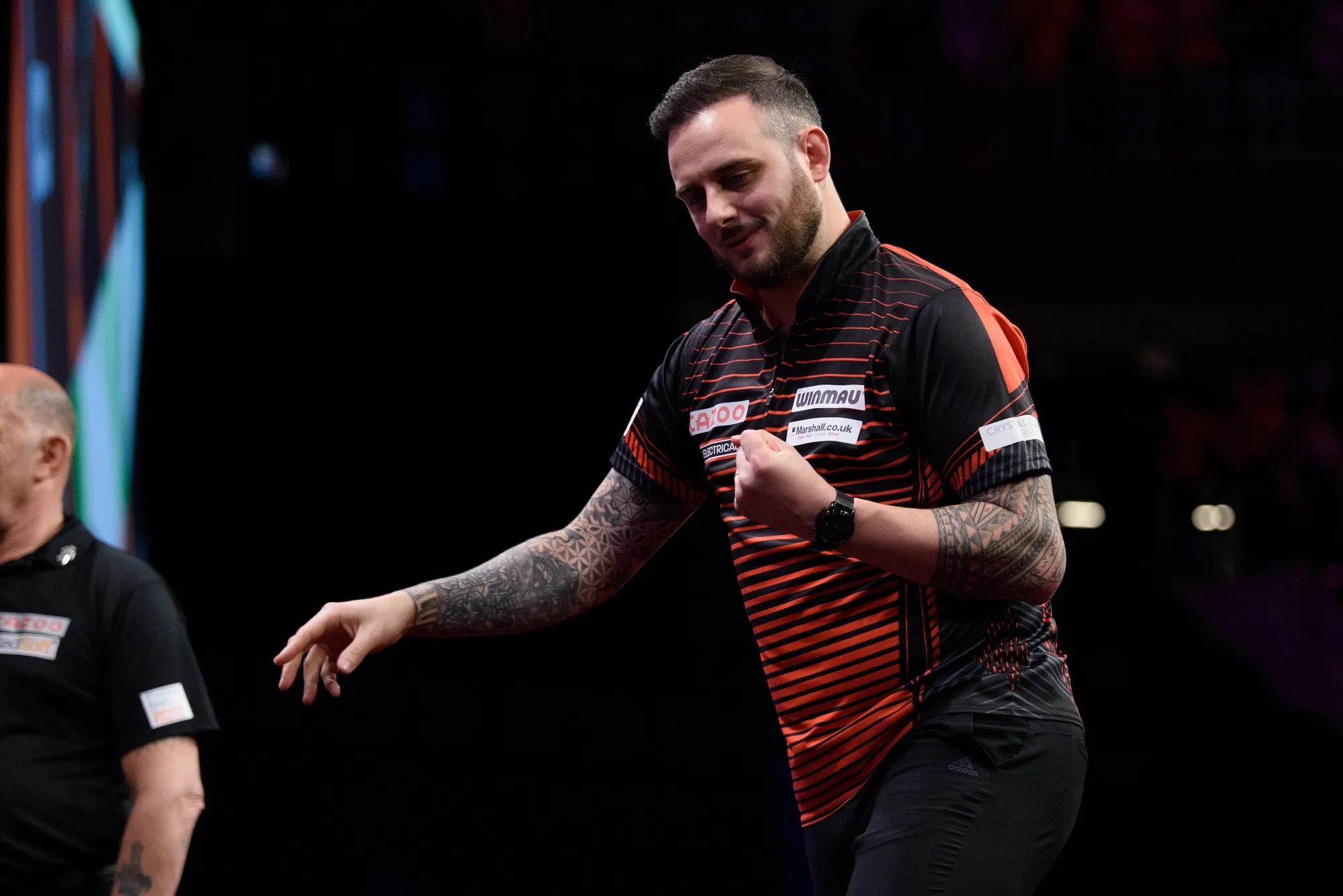 Cullen silences partisan crowd in Rotterdam with Premier League Darts Night Seven win over Van Gerwen