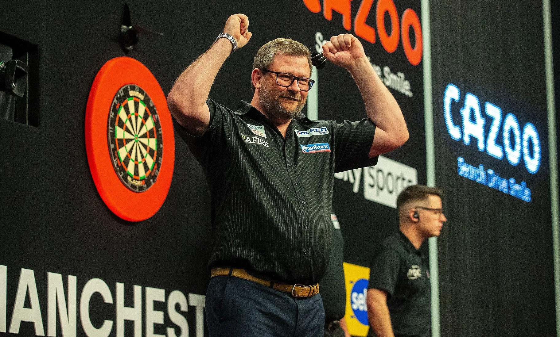 Wade first player to win Premier League Darts night this season in home country