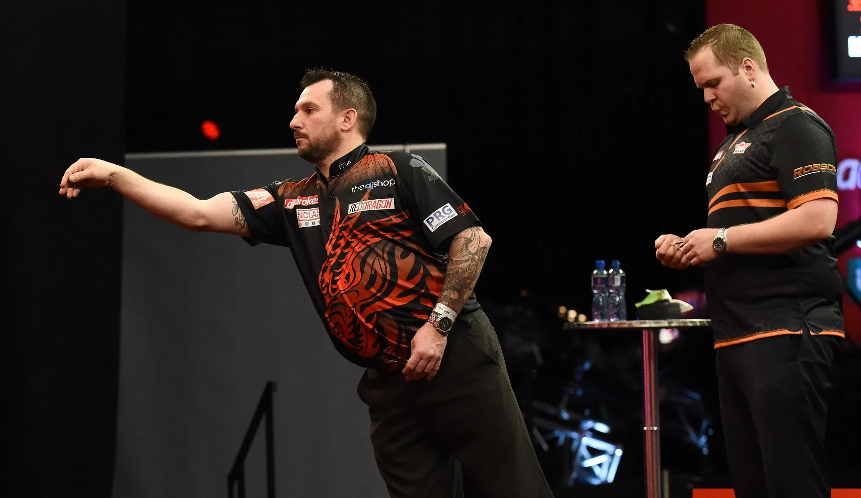 Clayton edges past Van Duijvenbode to win Magdeburg Darts Gala exhibition