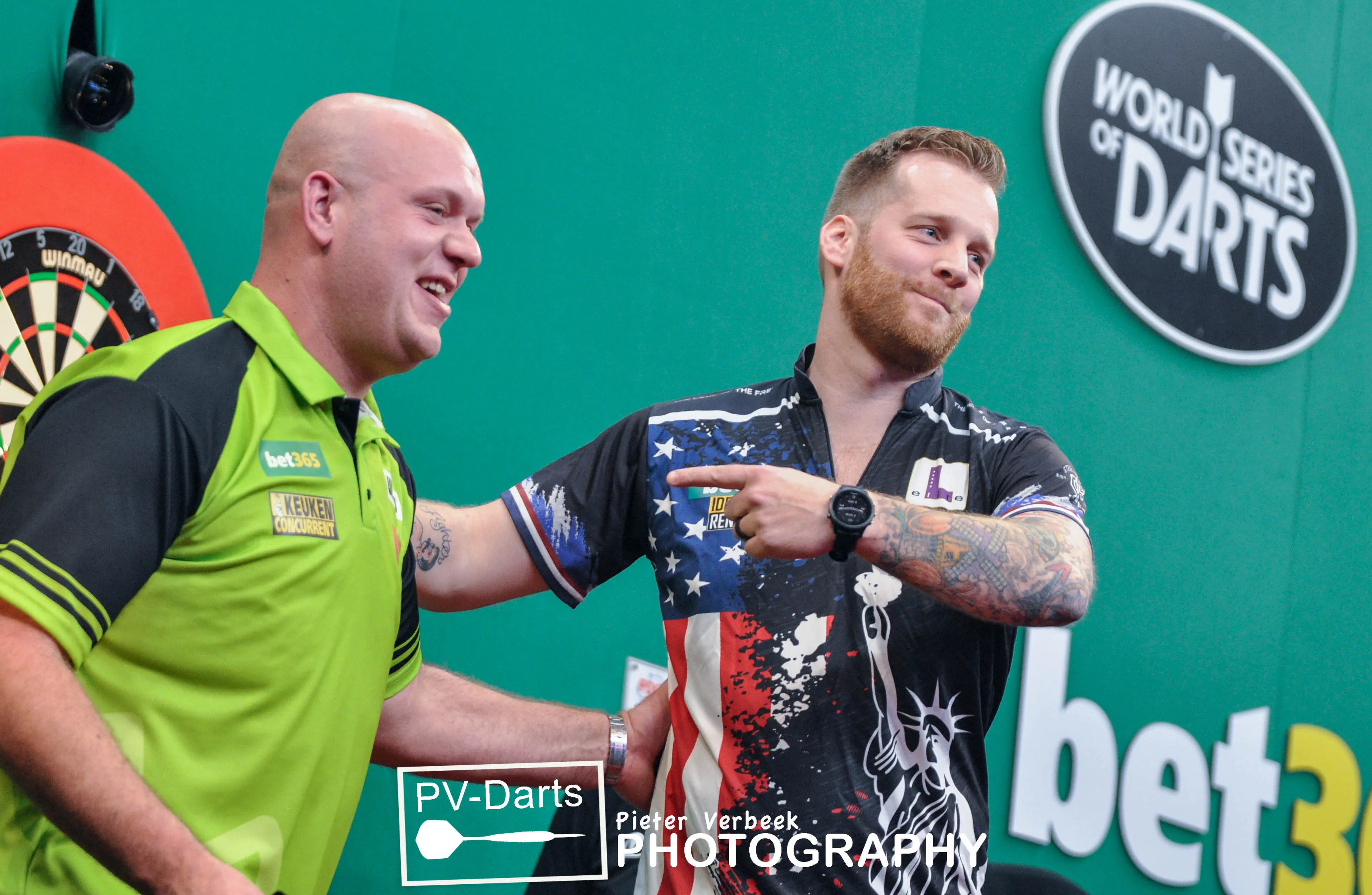 "Michael was pissed that I had riled up the crowd so much" - Jules van Dongen details incident with van Gerwen at US Darts Masters