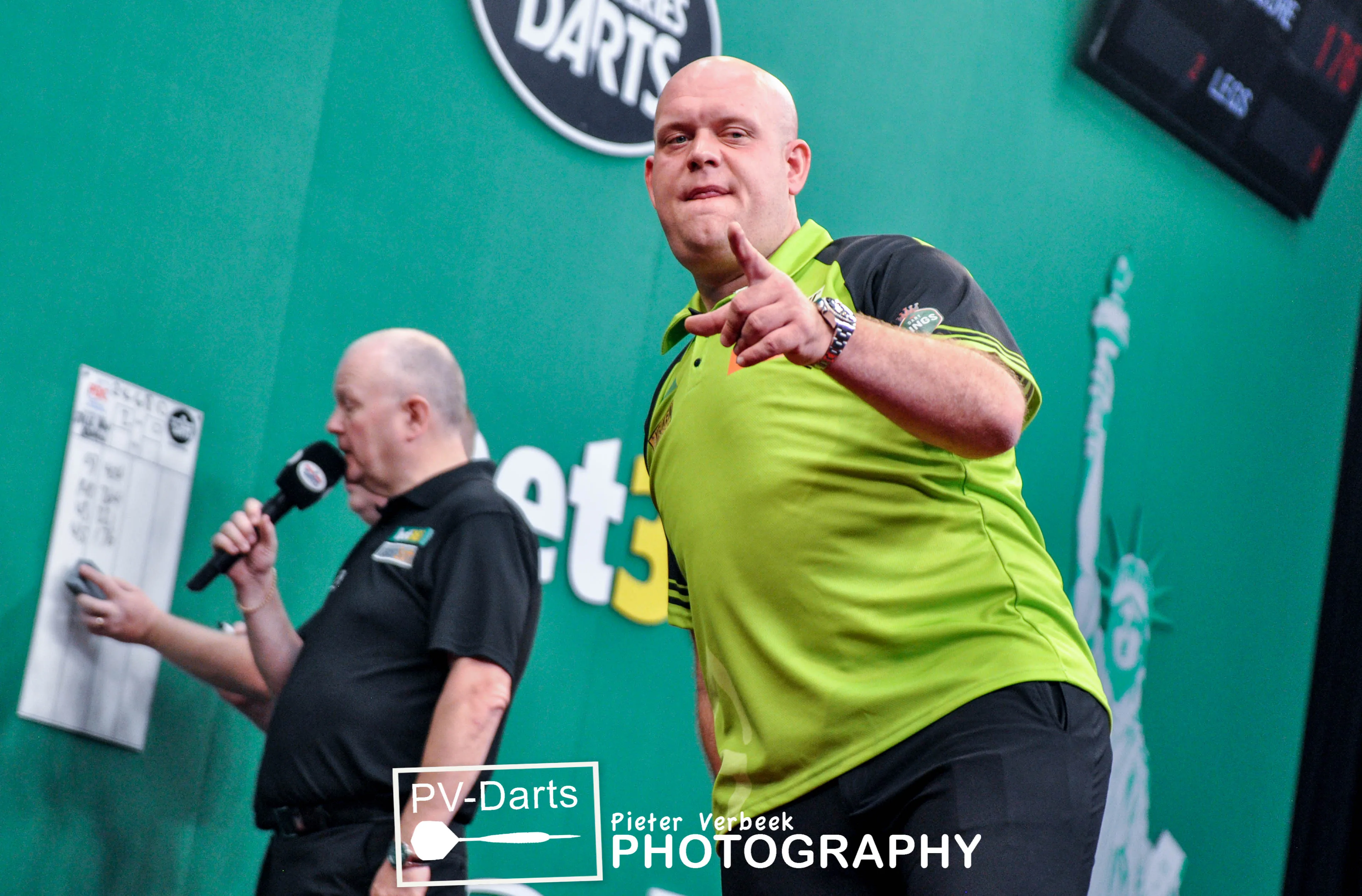 "Darts is starting to get big here so it's good for darts globally": Van Gerwen pleased to be back in New York