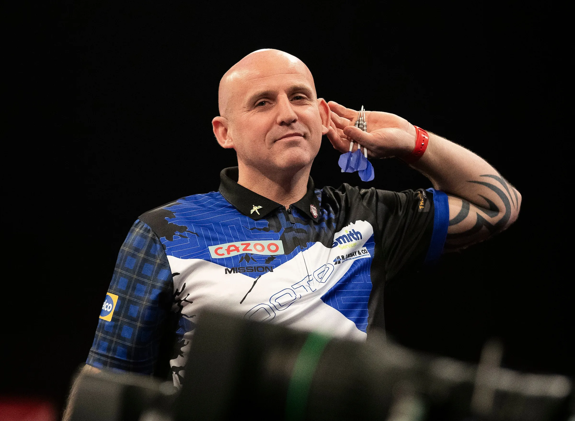 VIDEO: Soutar throws 'phantom nine darter' at Grand Slam of Darts