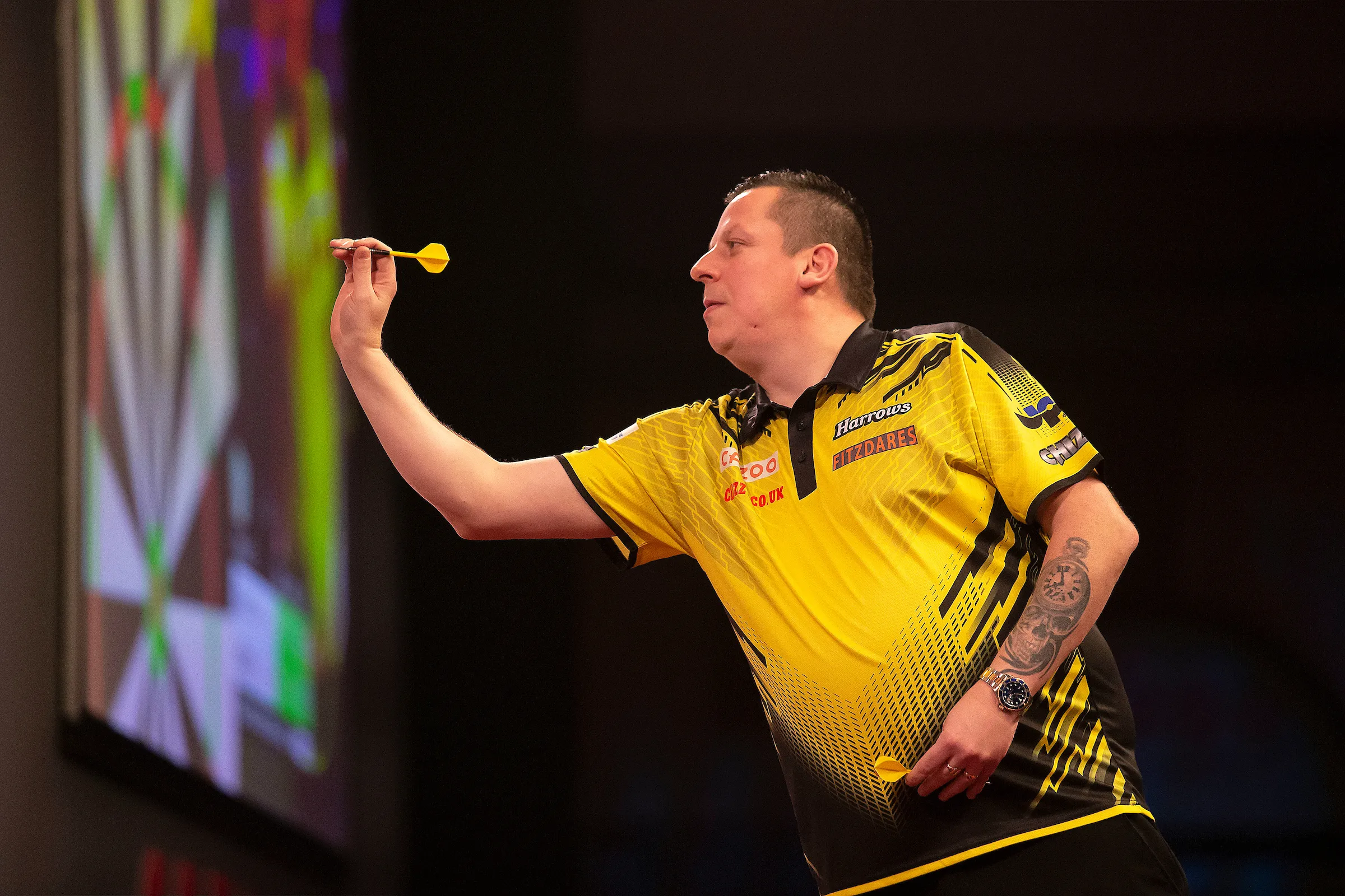 Schedule Saturday afternoon at World Darts Championship including Dave Chisnall vs Cameron Menzies