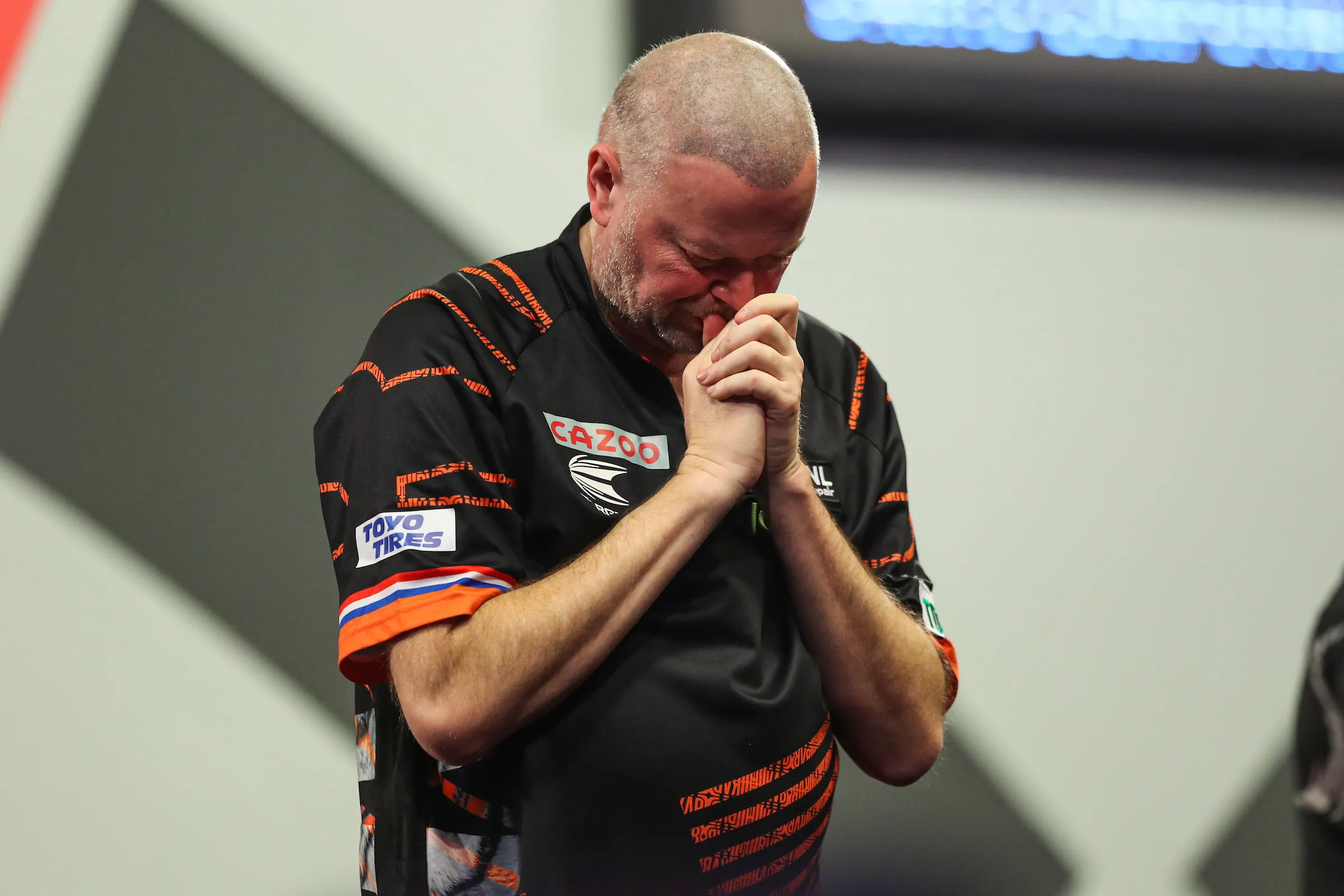"The little devil was briefly back": Van Barneveld frustrated after Price thrashing at PDC World Darts Championship